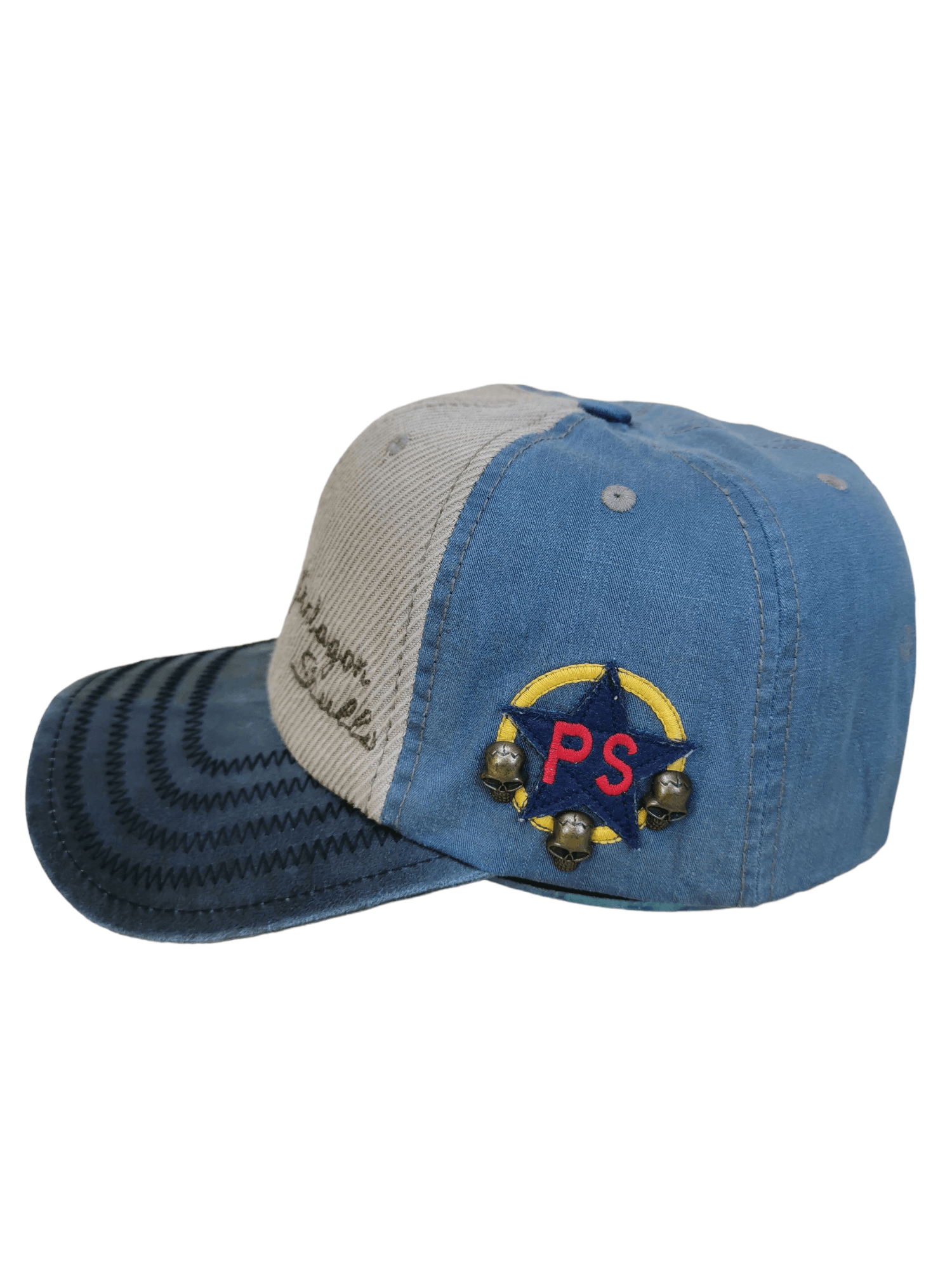 If Six Was Nine JAPANESE DESIGNER PENTAGON SKULL HAT CAP Size ONE SIZE - 3 Thumbnail