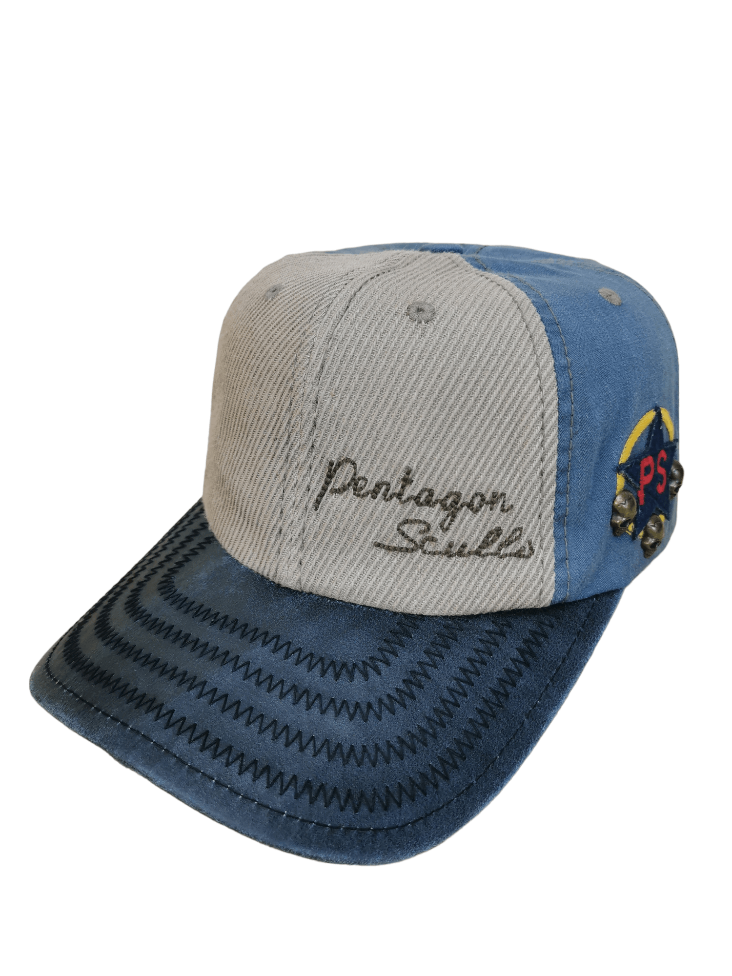 If Six Was Nine JAPANESE DESIGNER PENTAGON SKULL HAT CAP Size ONE SIZE - 1 Thumbnail