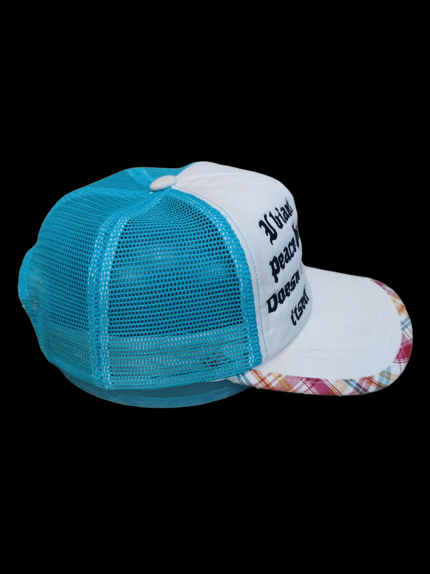 peaceminusone 🔥4 MONTHS SALE🔥 JAPANESE DESIGNER PEACE TRUCKER HAT CAP Size ONE SIZE - 6 Thumbnail