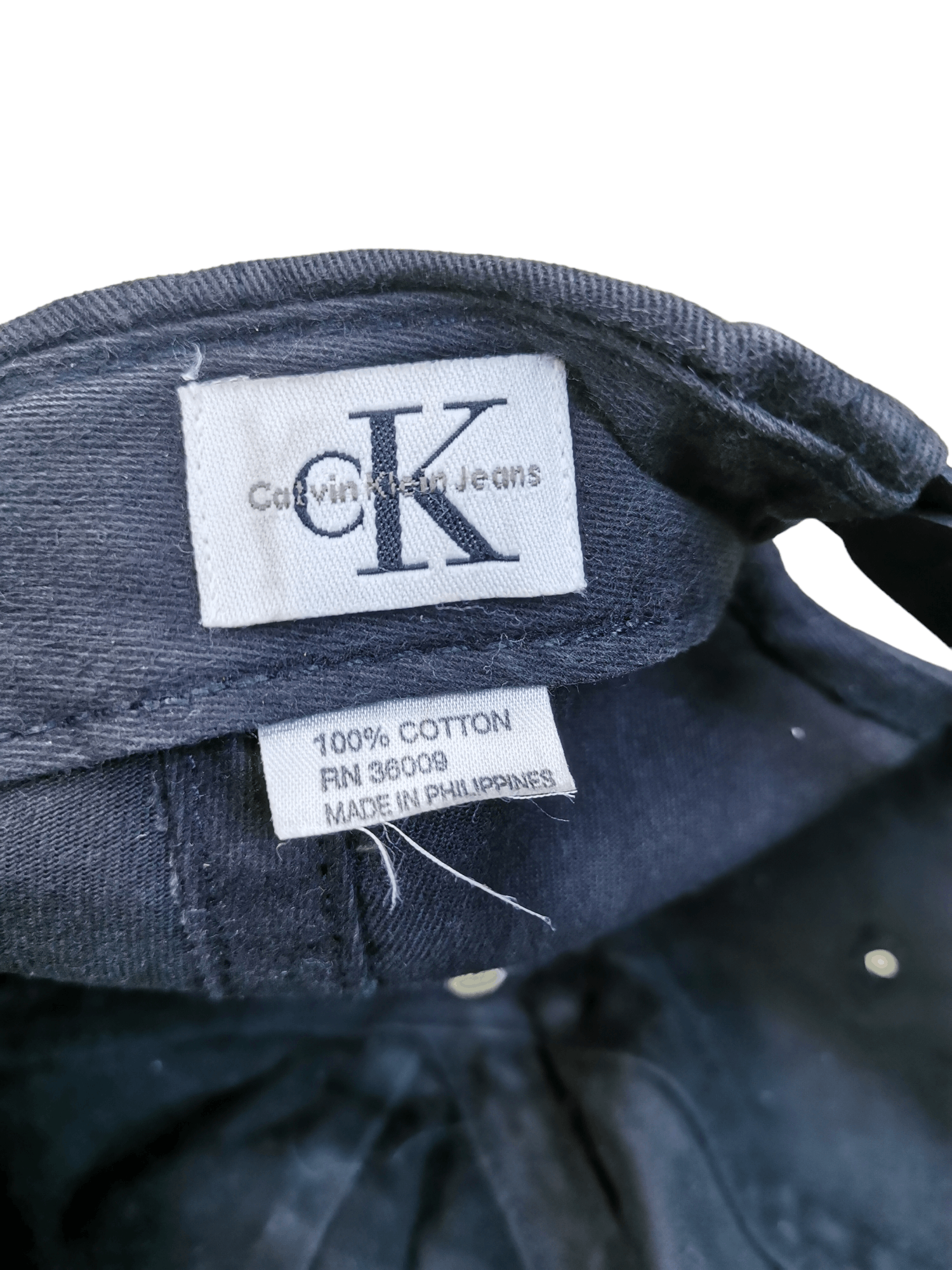 Calvin Klein 🔥4 MONTHS SALE🔥 VTG CALVIN KLEIN JEANS MADE IN PHILIPPINES Size ONE SIZE - 5 Thumbnail