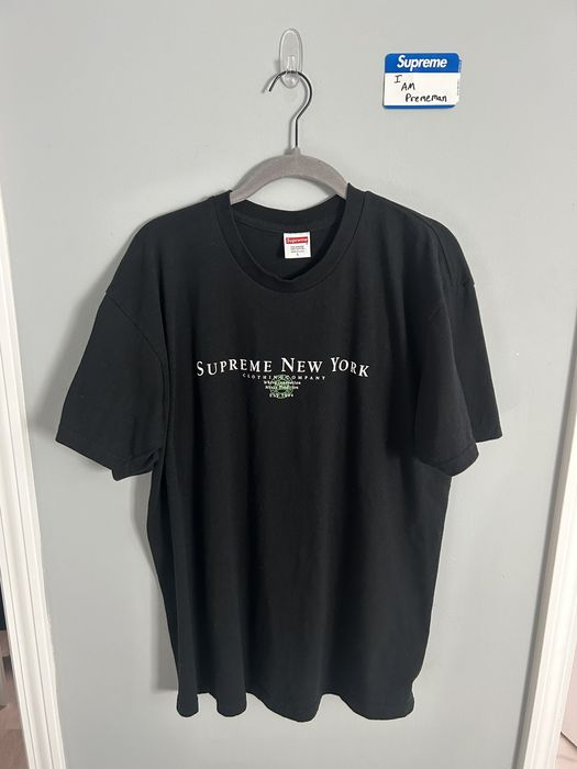 Supreme Supreme Tradition tee black large FW22 | Grailed