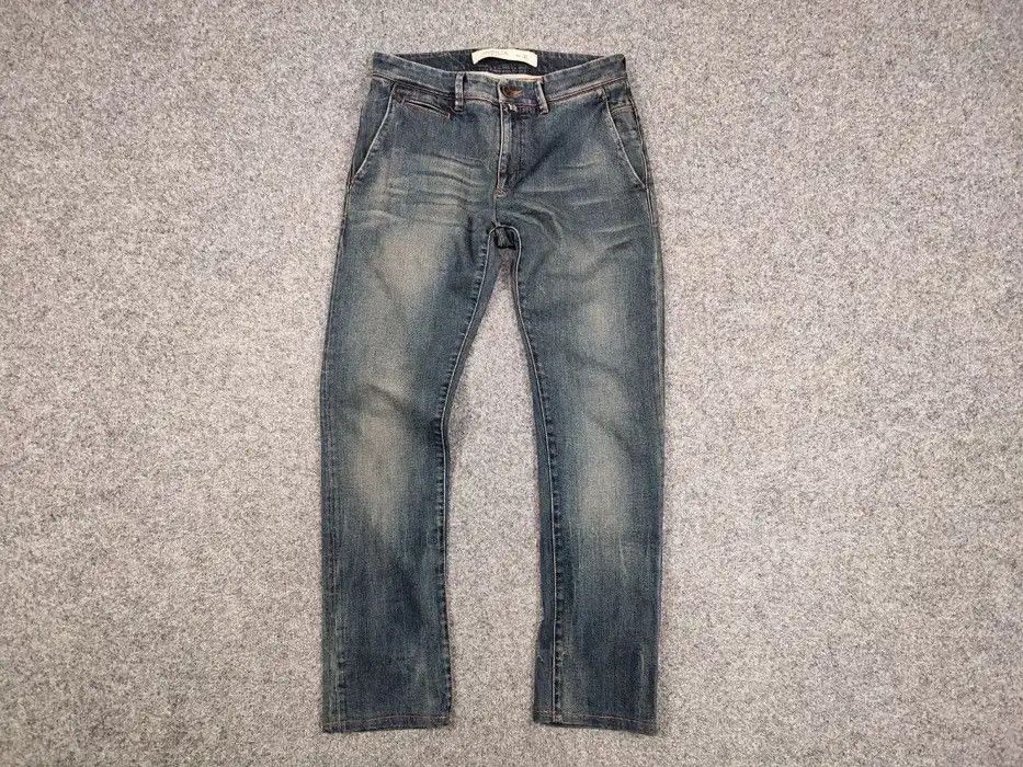 Siviglia Siviglia Premium Designer Fabric Faded Denim Jeans Size US 30 / EU 46 - 5 Thumbnail