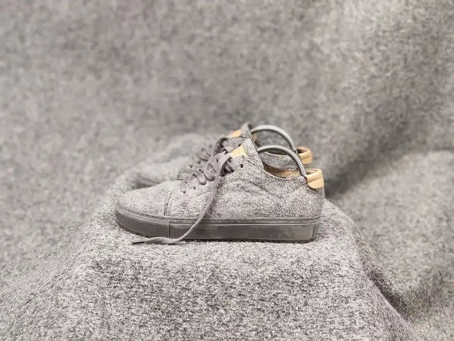 Garment Project Garment Project Low Top Leather Wool Gray Sneakers Size US 6 / EU 39 - 5 Thumbnail