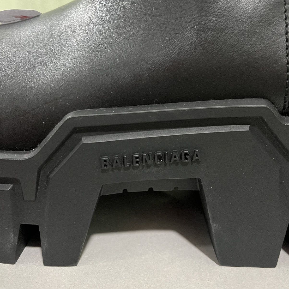 Balenciaga Bulldozer Mini Boot Black Vegetal Calfskin Size US 8 / EU 41 - 9 Thumbnail