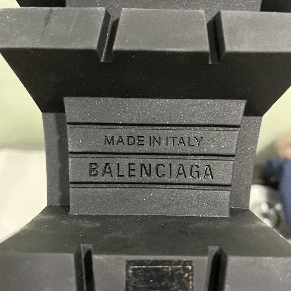 Balenciaga Bulldozer Mini Boot Black Vegetal Calfskin Size US 8 / EU 41 - 12 Thumbnail