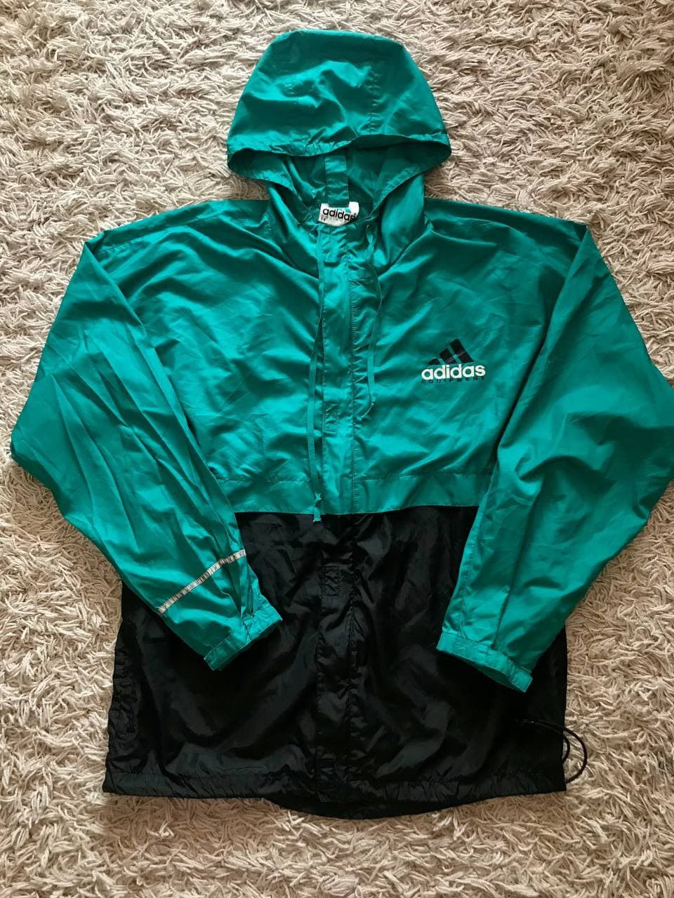 Vintage 90's Adidas Equipment Jacket Windbreaker Men's M