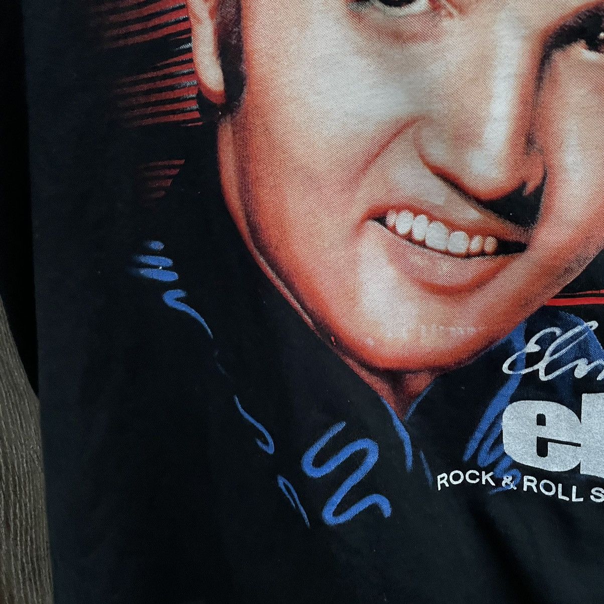 Vintage Vintage Elvis Presley Big Logo Rock Band Tee 90s Streetwear Size US L / EU 52-54 / 3 - 6 Thumbnail
