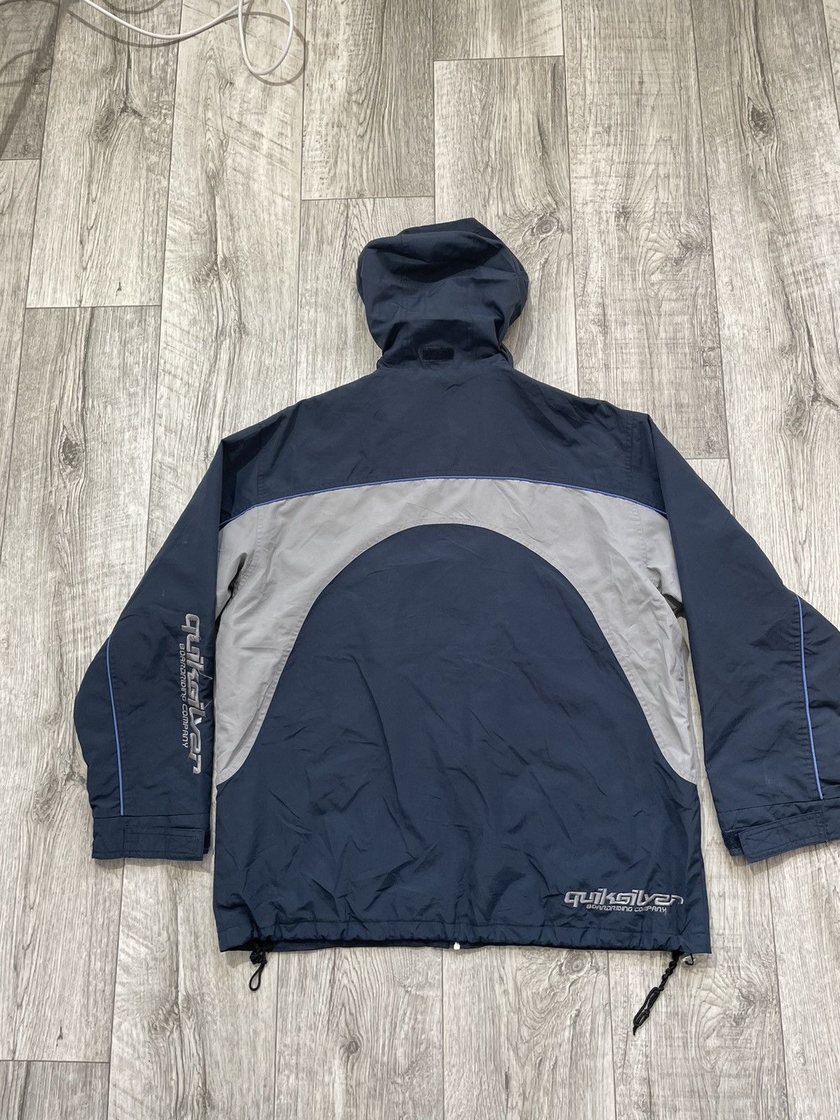 Outdoor Life QUIKSILVER outdoor jacket y2k vintage hooded zipp ski
