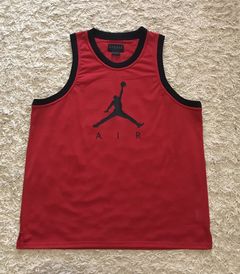 Air Jordan Baseball Jersey Mens M Jumpman Mesh Shirt Tank Top #23 VTG Y2K