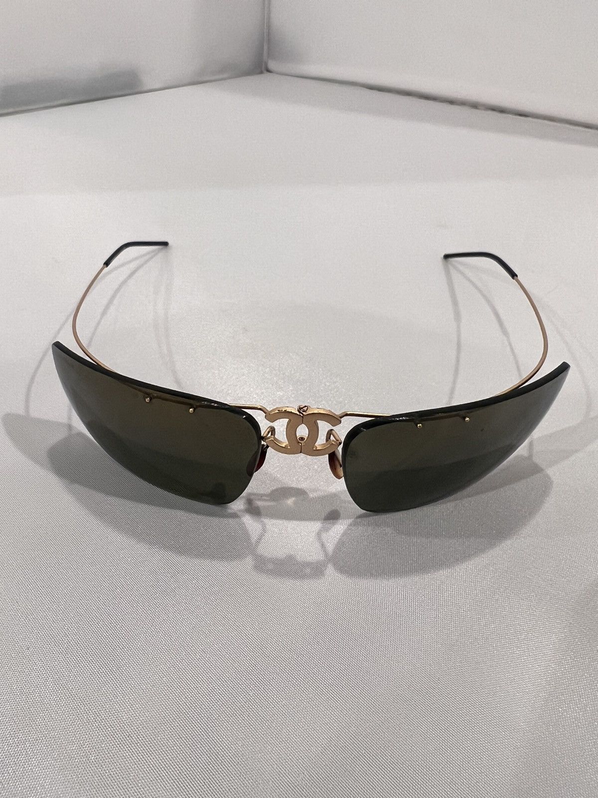 Chanel Chanel 4032 Folding Logo Sunglasses | Grailed