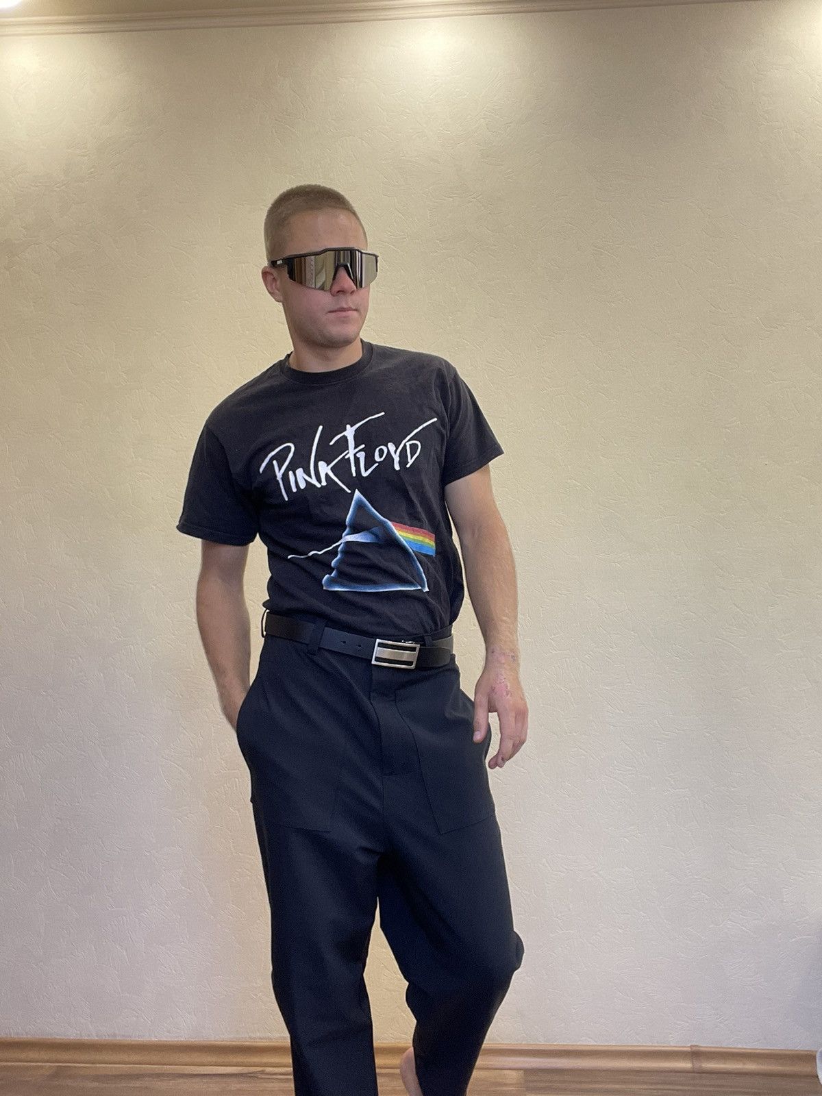 Pink Floyd × Vintage Vintage Pink Floyd T-shirts Rock Tee Band Y2K 90s Logo USA Size US M / EU 48-50 / 2 - 2 Thumbnail