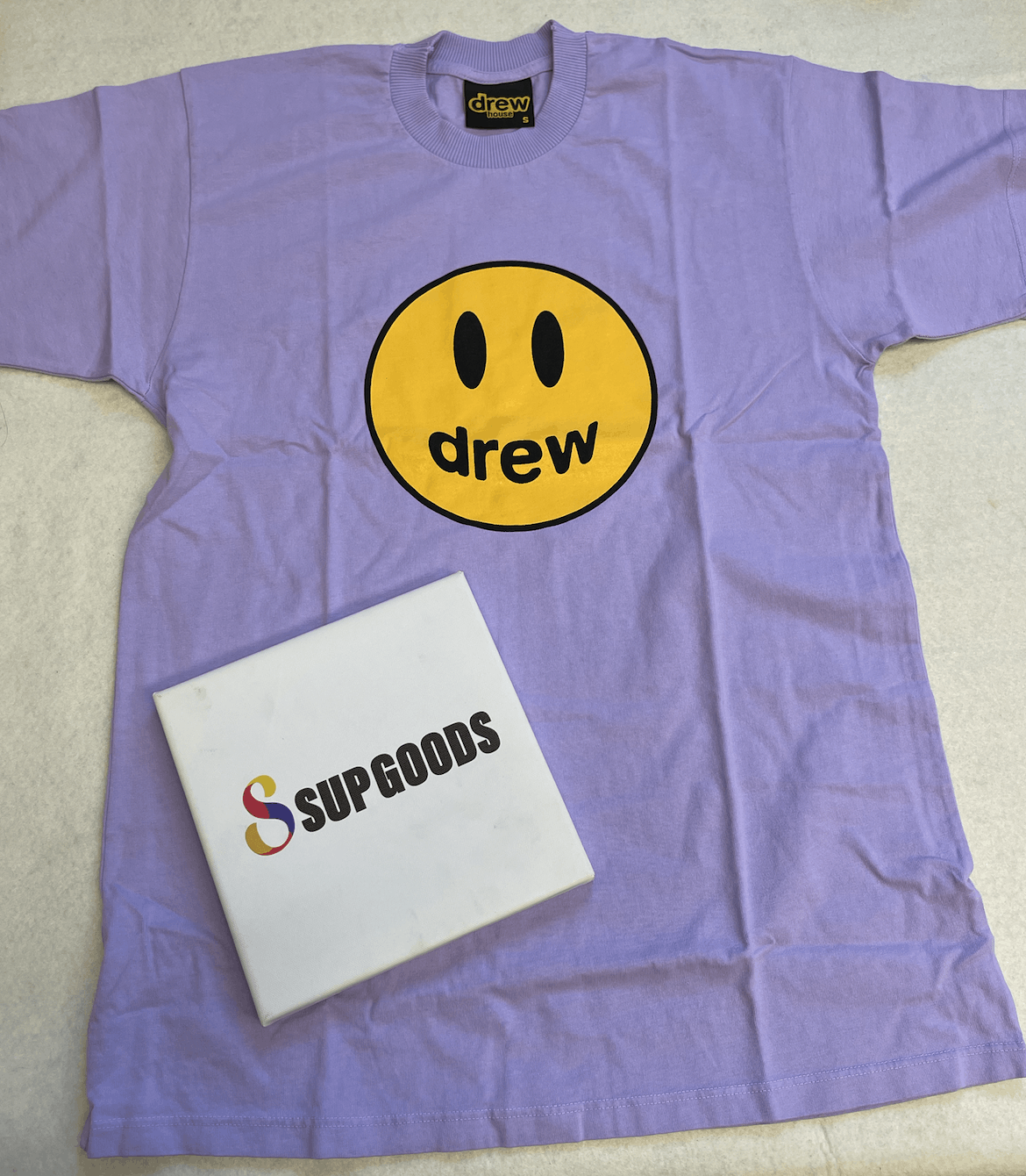 Drew House × Justin Bieber 🔥🔥 drew house mascot ss tee lavender Sz(S) Size US S / EU 44-46 / 1 - 2 Thumbnail