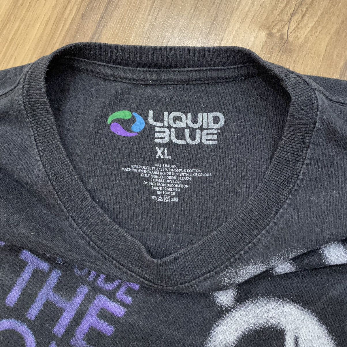 Pink Floyd × Vintage Vintage Pink Floyd Big Logo Size XL 90s Black Rock Band Tee Size US XL / EU 56 / 4 - 7 Thumbnail
