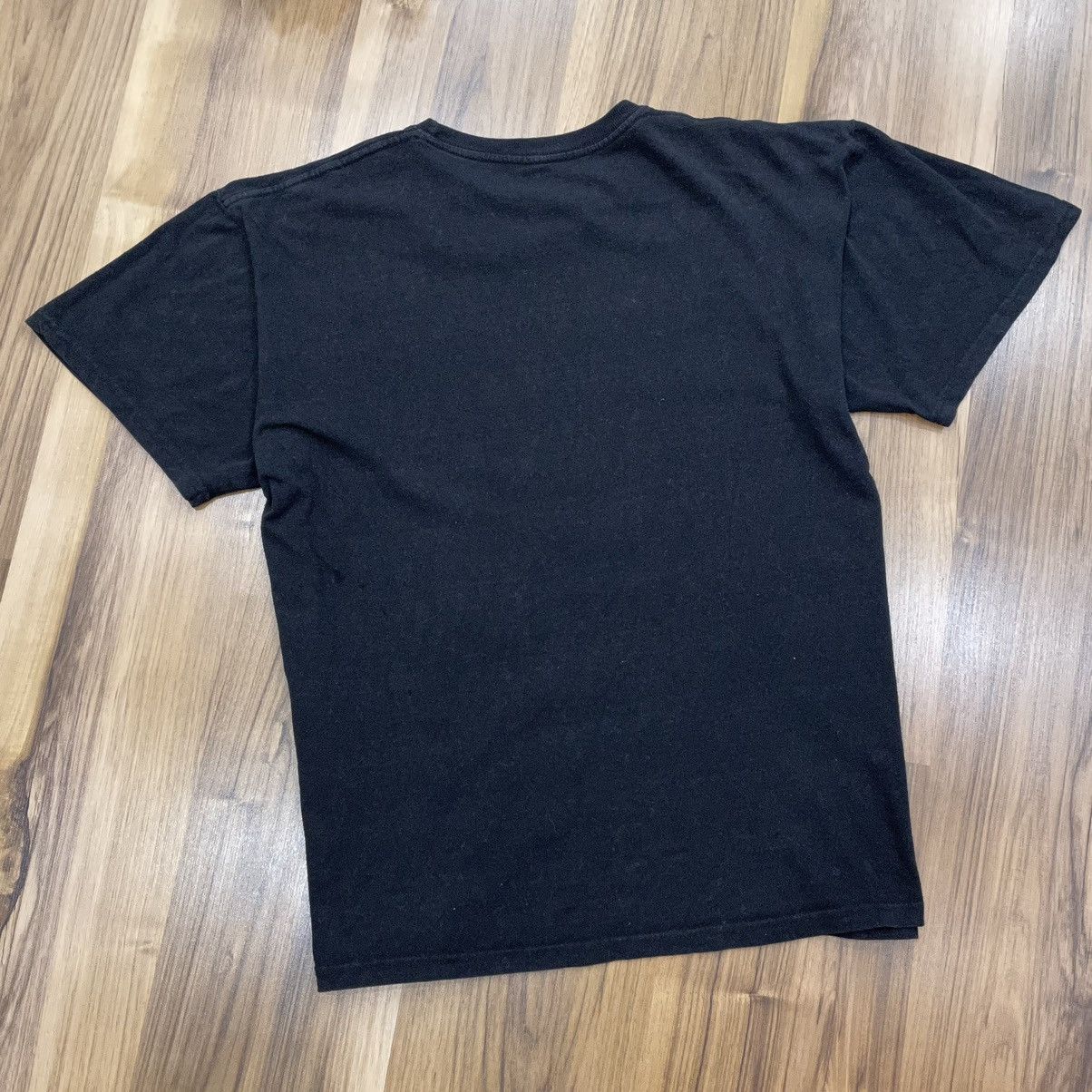 Pink Floyd × Vintage Vintage Pink Floyd Big Logo Size XL 90s Black Rock Band Tee Size US XL / EU 56 / 4 - 2 Thumbnail