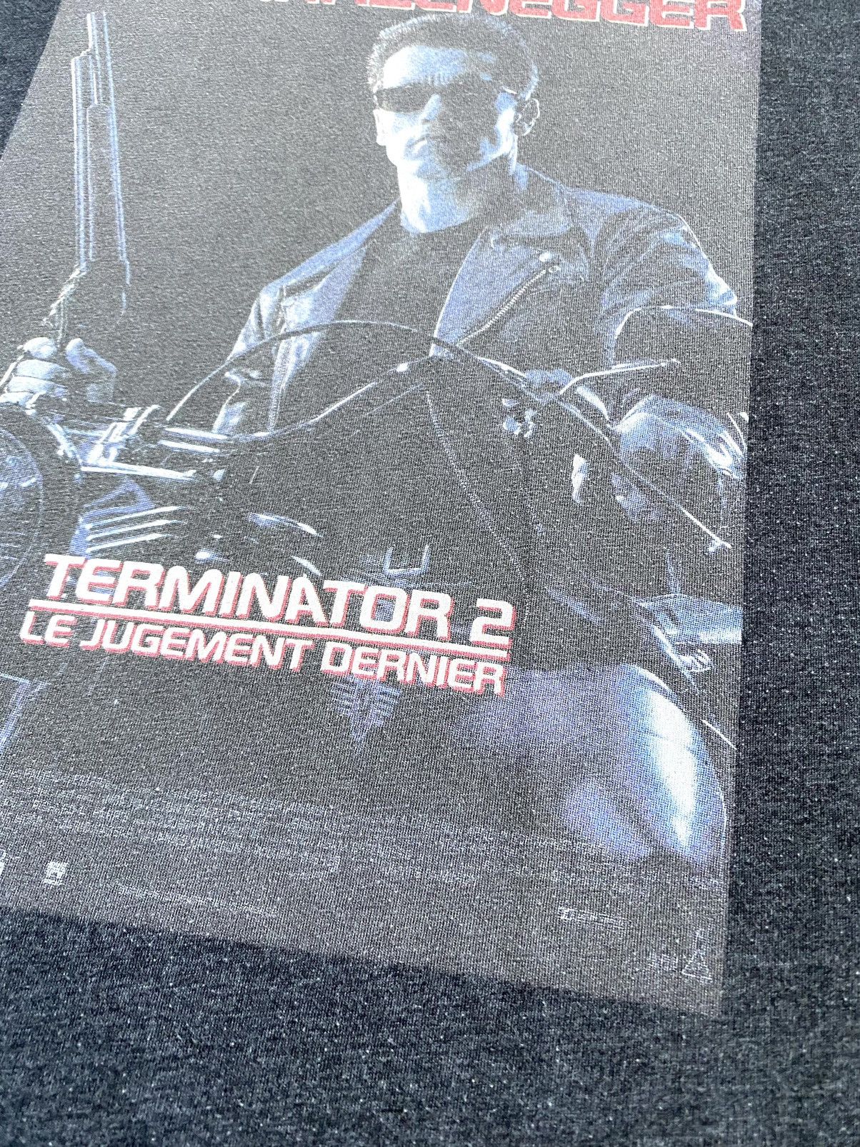 Band Tees Vintage Schwarzenegger Terminator 2 Movie Promo T Shirt Size US L / EU 52-54 / 3 - 5 Thumbnail