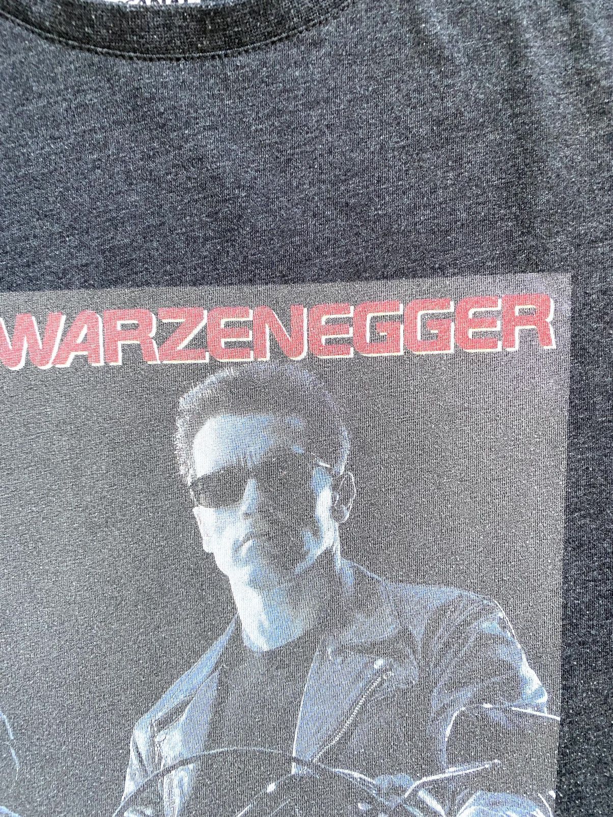 Band Tees Vintage Schwarzenegger Terminator 2 Movie Promo T Shirt Size US L / EU 52-54 / 3 - 6 Thumbnail