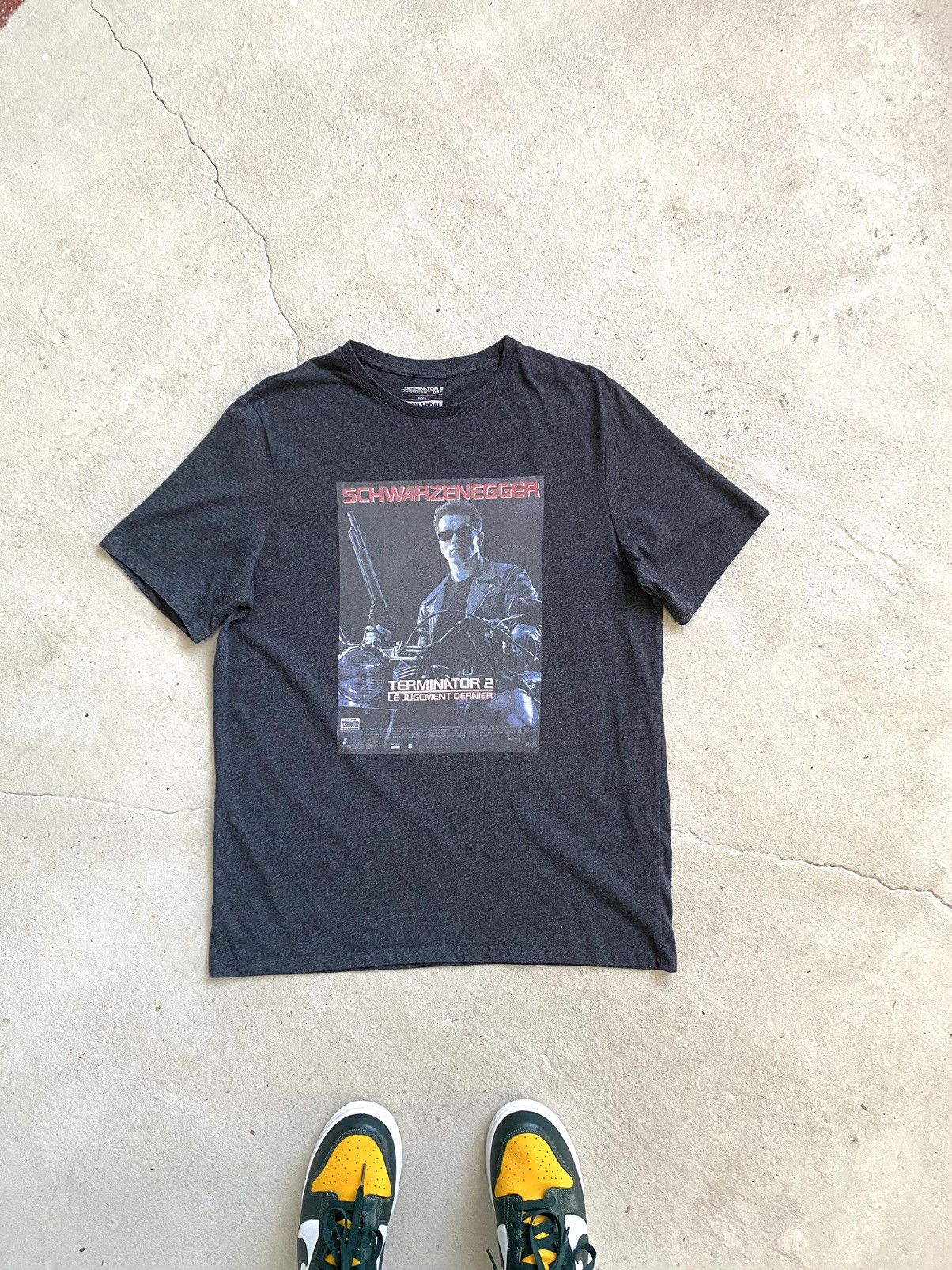 Band Tees Vintage Schwarzenegger Terminator 2 Movie Promo T Shirt Size US L / EU 52-54 / 3 - 1 Thumbnail