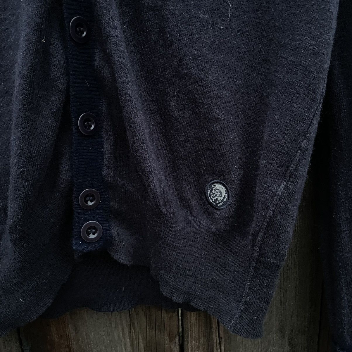 Diesel Luxury Diesel Cardigan Navy Size M Streetwear Classic Size US M / EU 48-50 / 2 - 3 Thumbnail
