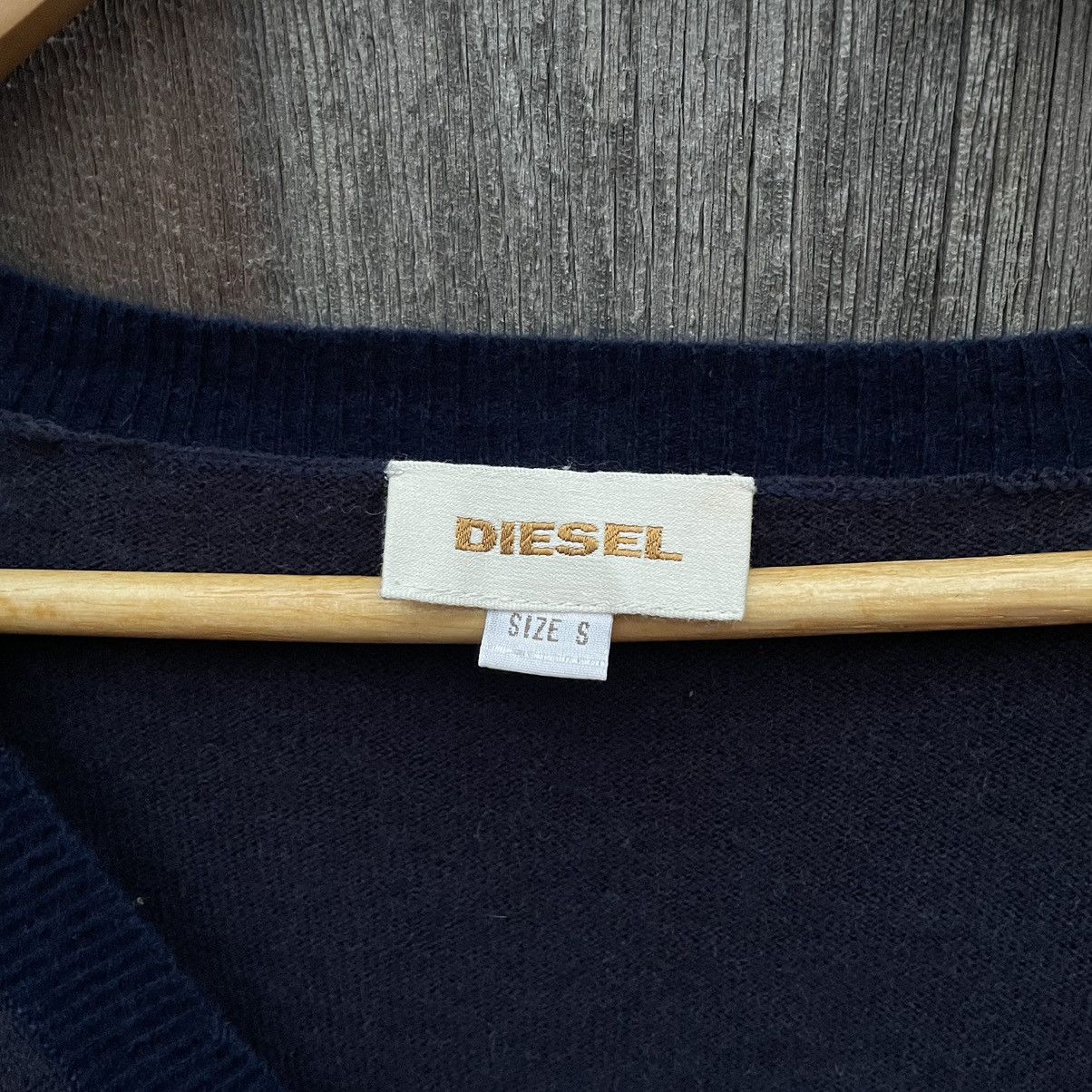 Diesel Luxury Diesel Cardigan Navy Size M Streetwear Classic Size US M / EU 48-50 / 2 - 5 Thumbnail