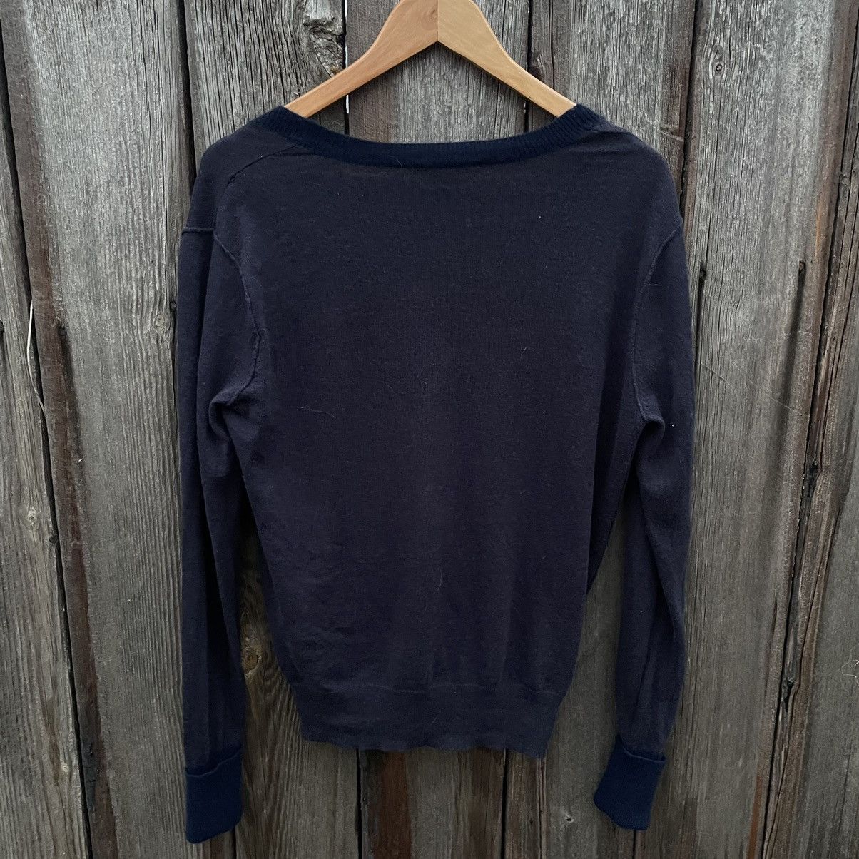 Diesel Luxury Diesel Cardigan Navy Size M Streetwear Classic Size US M / EU 48-50 / 2 - 2 Thumbnail