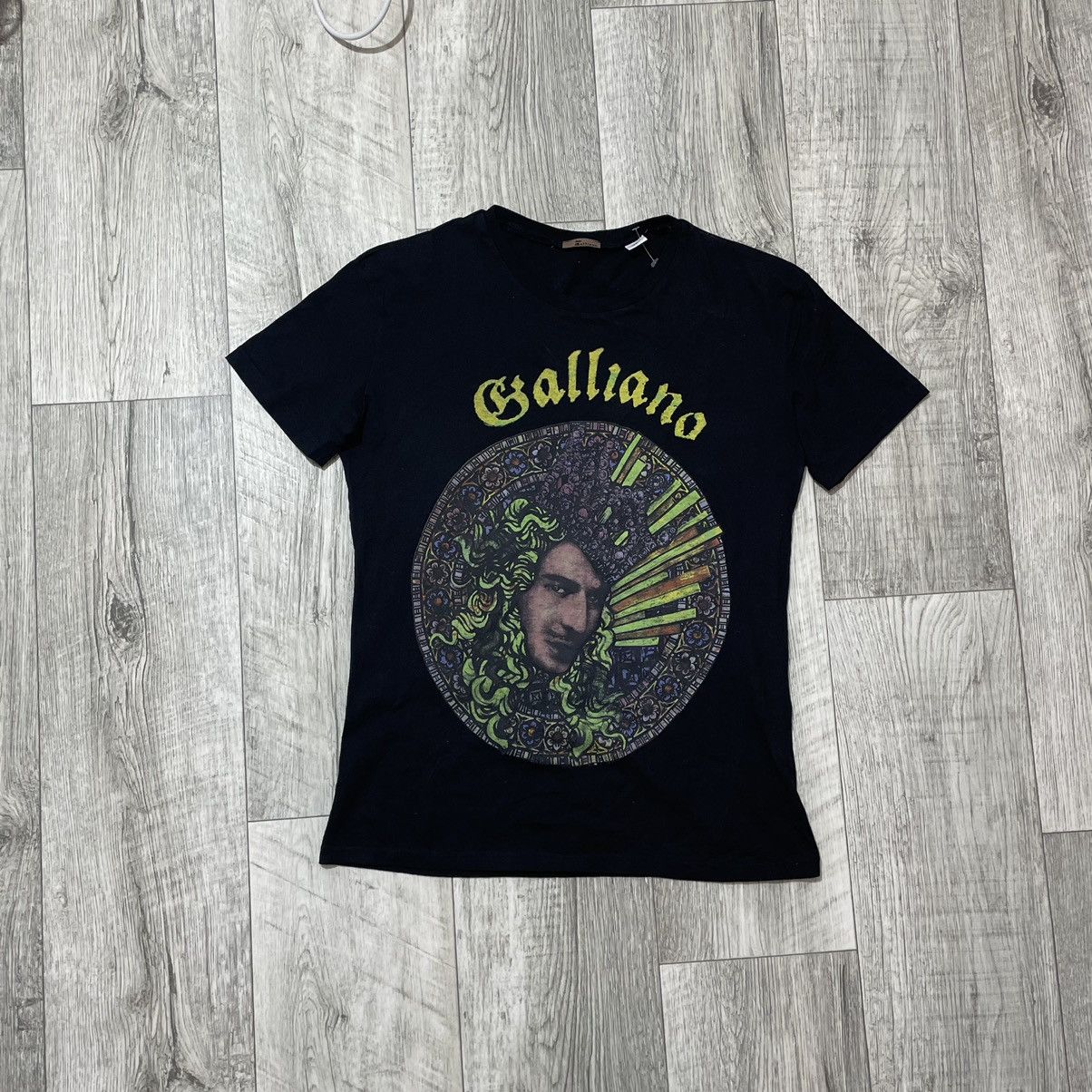 T-shirt Manches Longues John Galliano Garçon 14 Ans Noir