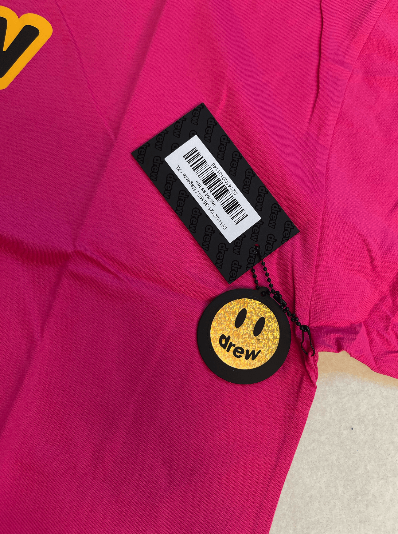Drew House × Justin Bieber 🔥drew house secret t-shirt magenta Size (XL) Size US XL / EU 56 / 4 - 7 Thumbnail