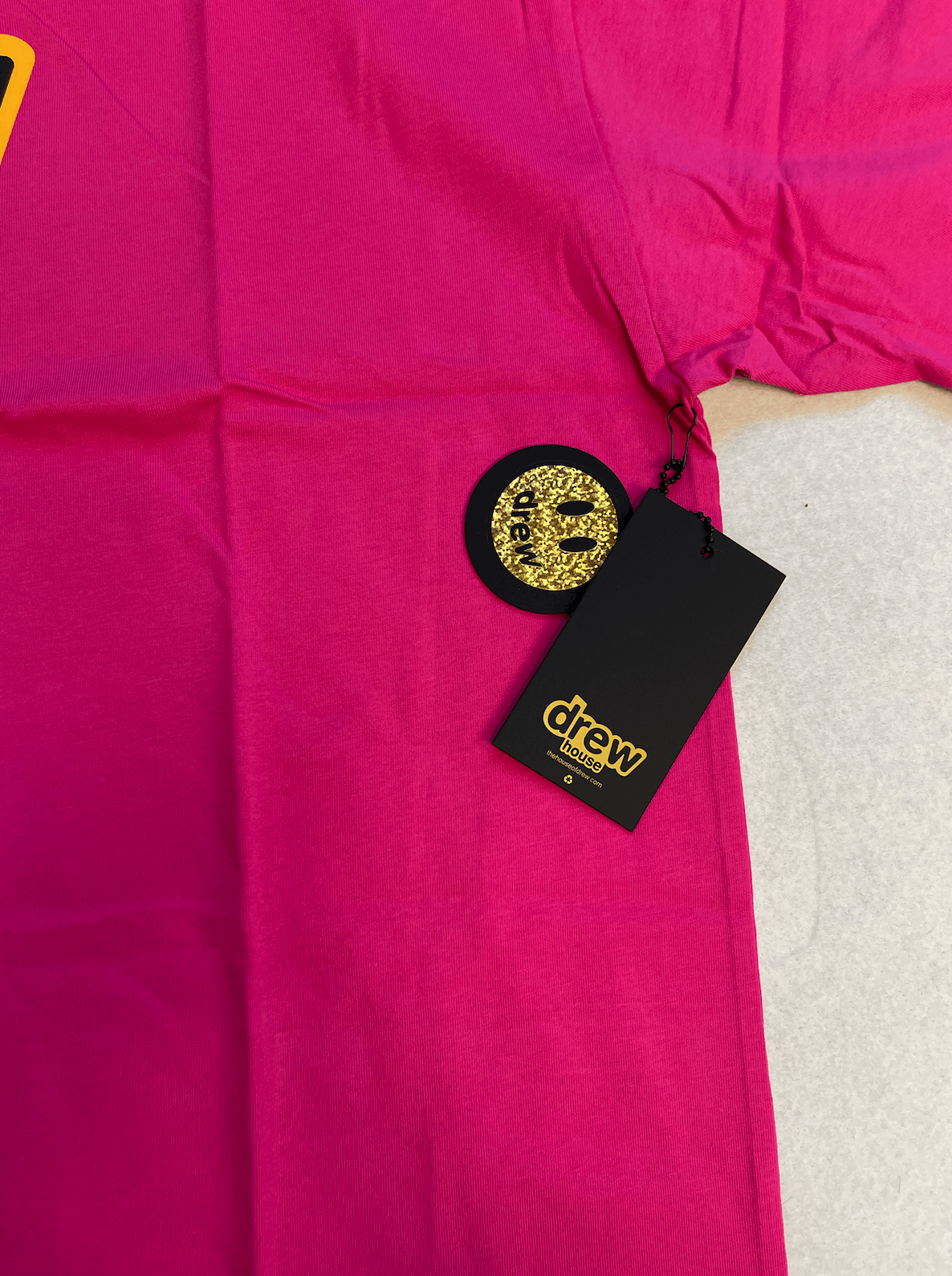 Drew House × Justin Bieber 🔥drew house secret t-shirt magenta Size (XL) Size US XL / EU 56 / 4 - 6 Thumbnail
