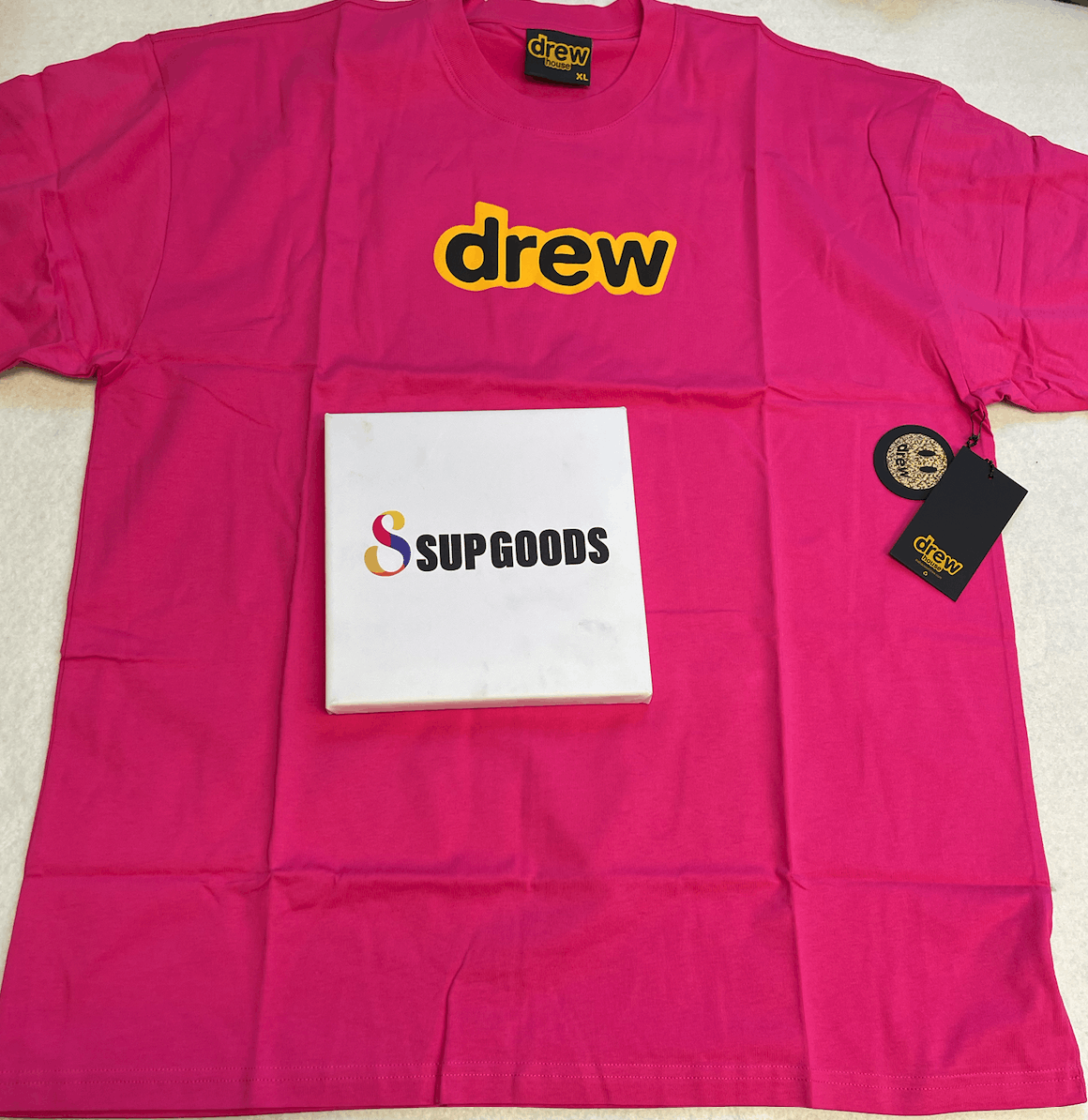 Drew House × Justin Bieber 🔥drew house secret t-shirt magenta Size (XL) Size US XL / EU 56 / 4 - 2 Thumbnail