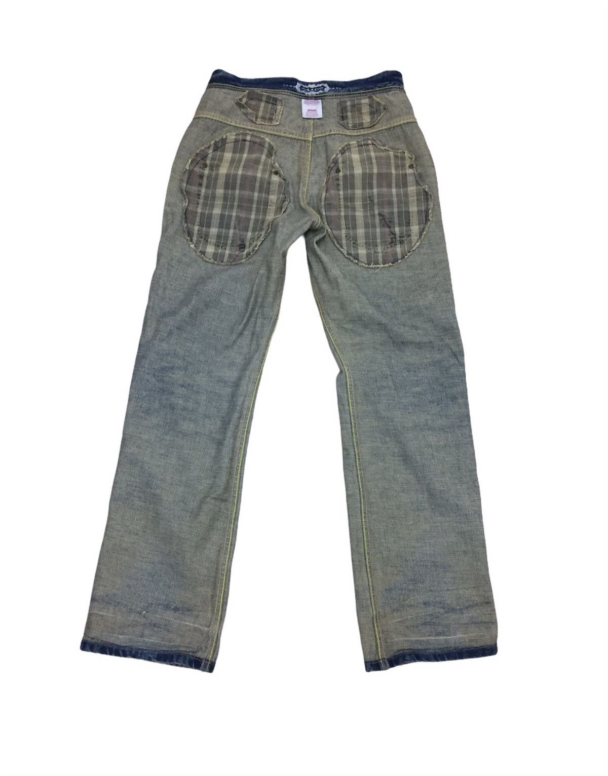 Japanese Brand Sacrifice Patchwork Pocket Denim Size US 32 / EU 48 - 10 Thumbnail