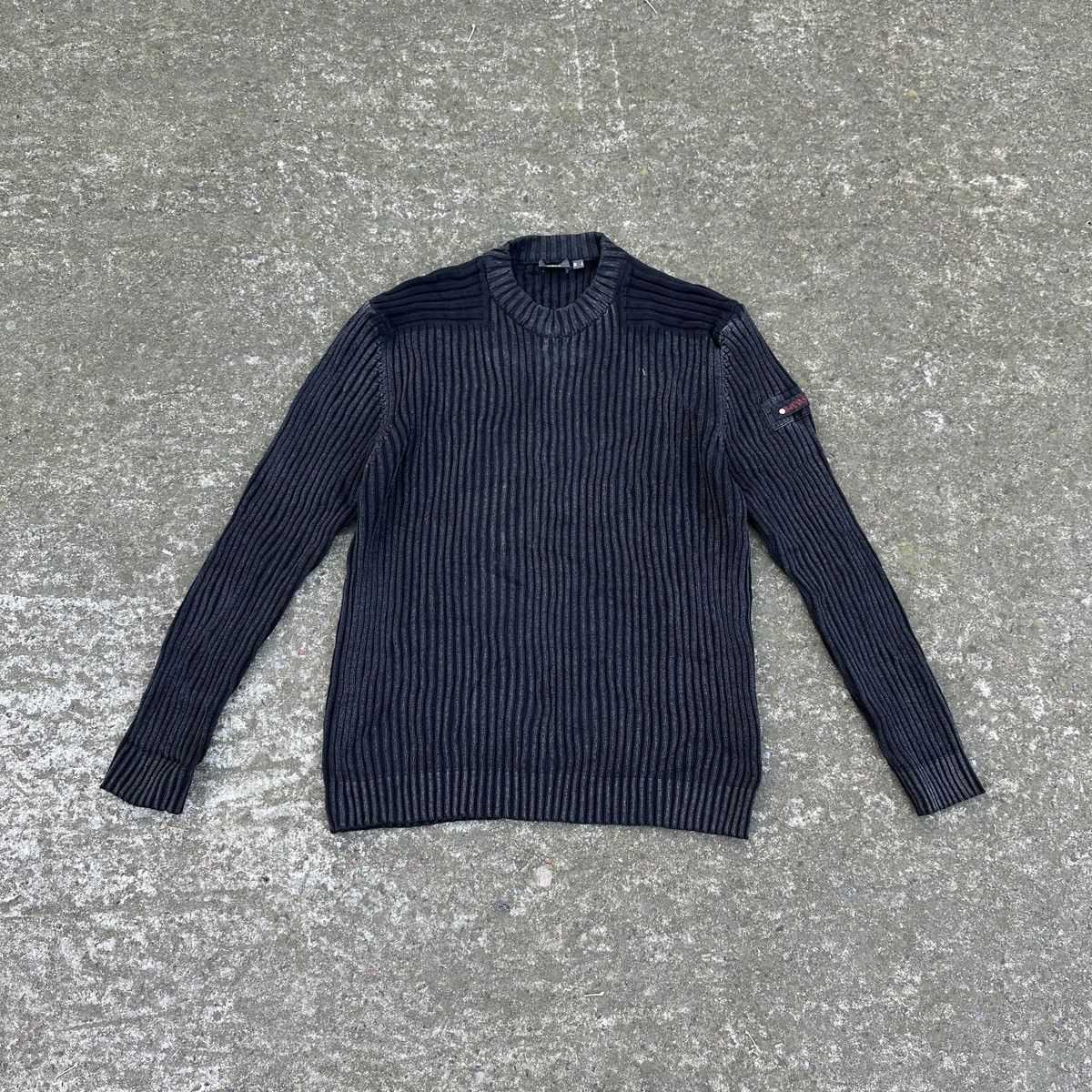 Japanese Brand × Vintage Vintage Gray Japanese Style Faded Sweater Size US L / EU 52-54 / 3 - 1 Thumbnail