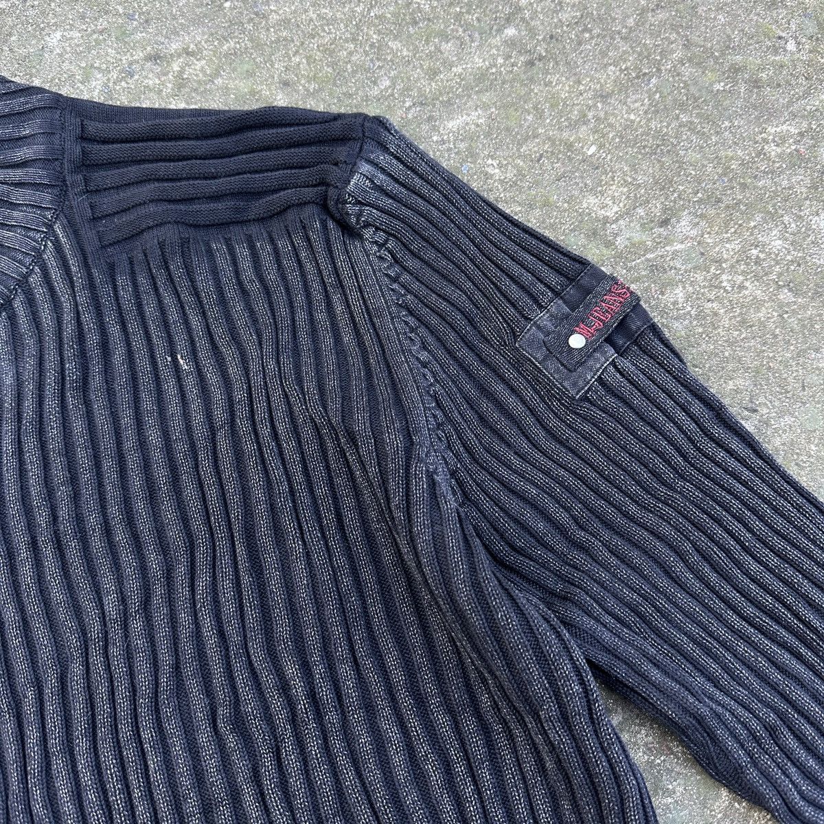 Japanese Brand × Vintage Vintage Gray Japanese Style Faded Sweater Size US L / EU 52-54 / 3 - 7 Thumbnail