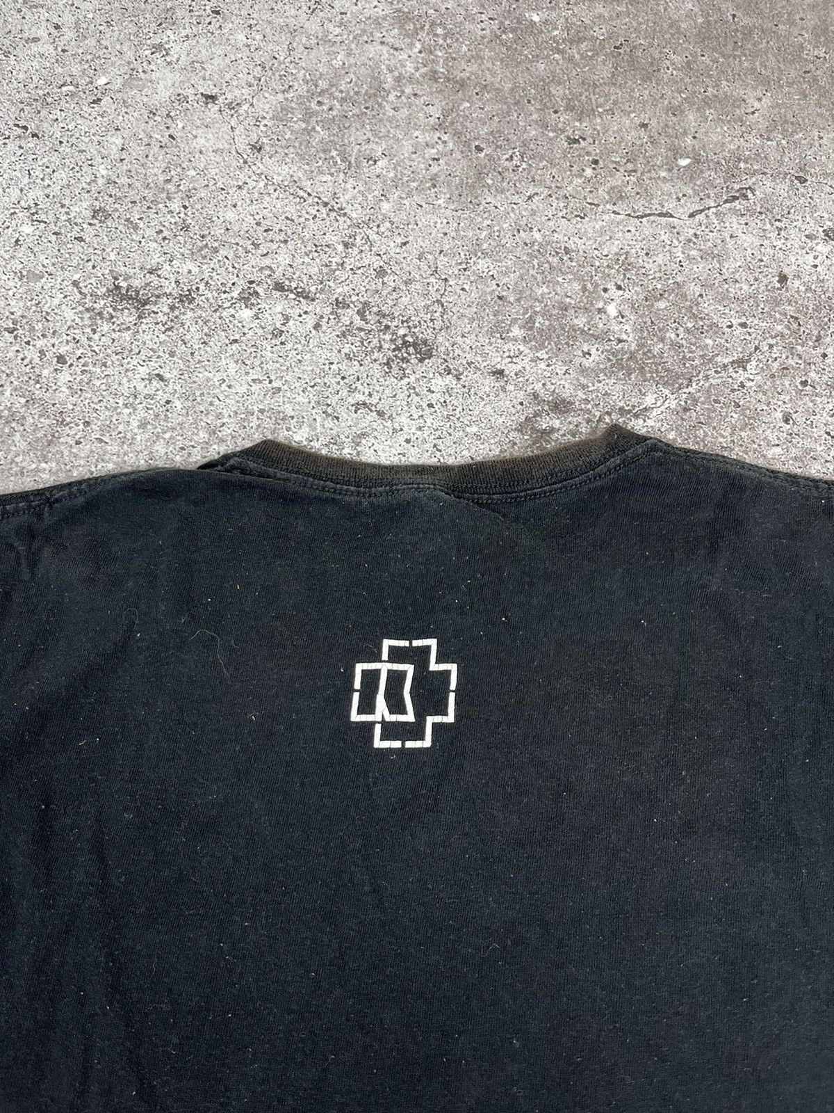 Band Tees Rammstein Vintage 00s Ahoi Reise Vintage Black T Shirt Size US XL / EU 56 / 4 - 9 Thumbnail