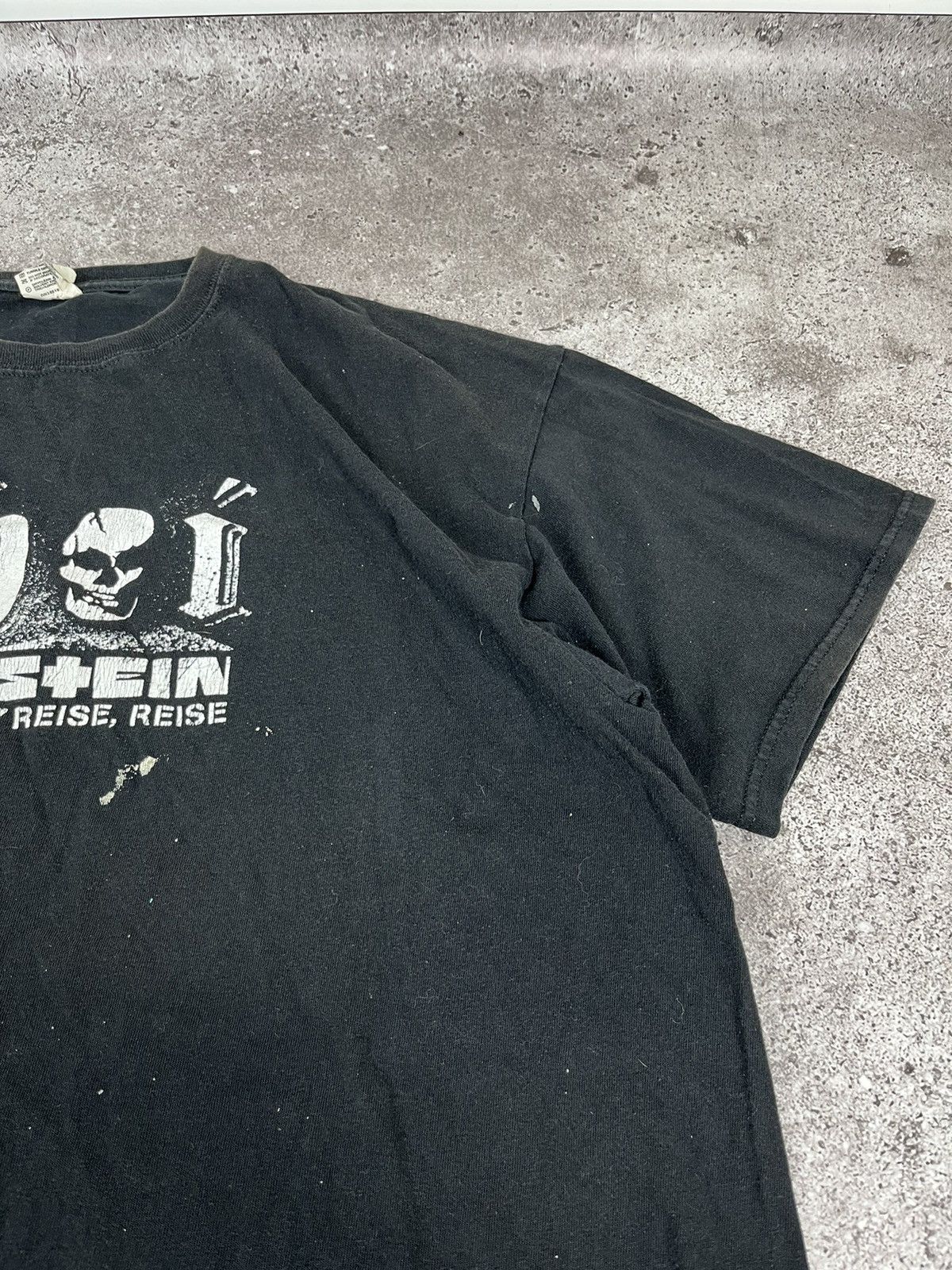 Band Tees Rammstein Vintage 00s Ahoi Reise Vintage Black T Shirt Size US XL / EU 56 / 4 - 6 Thumbnail