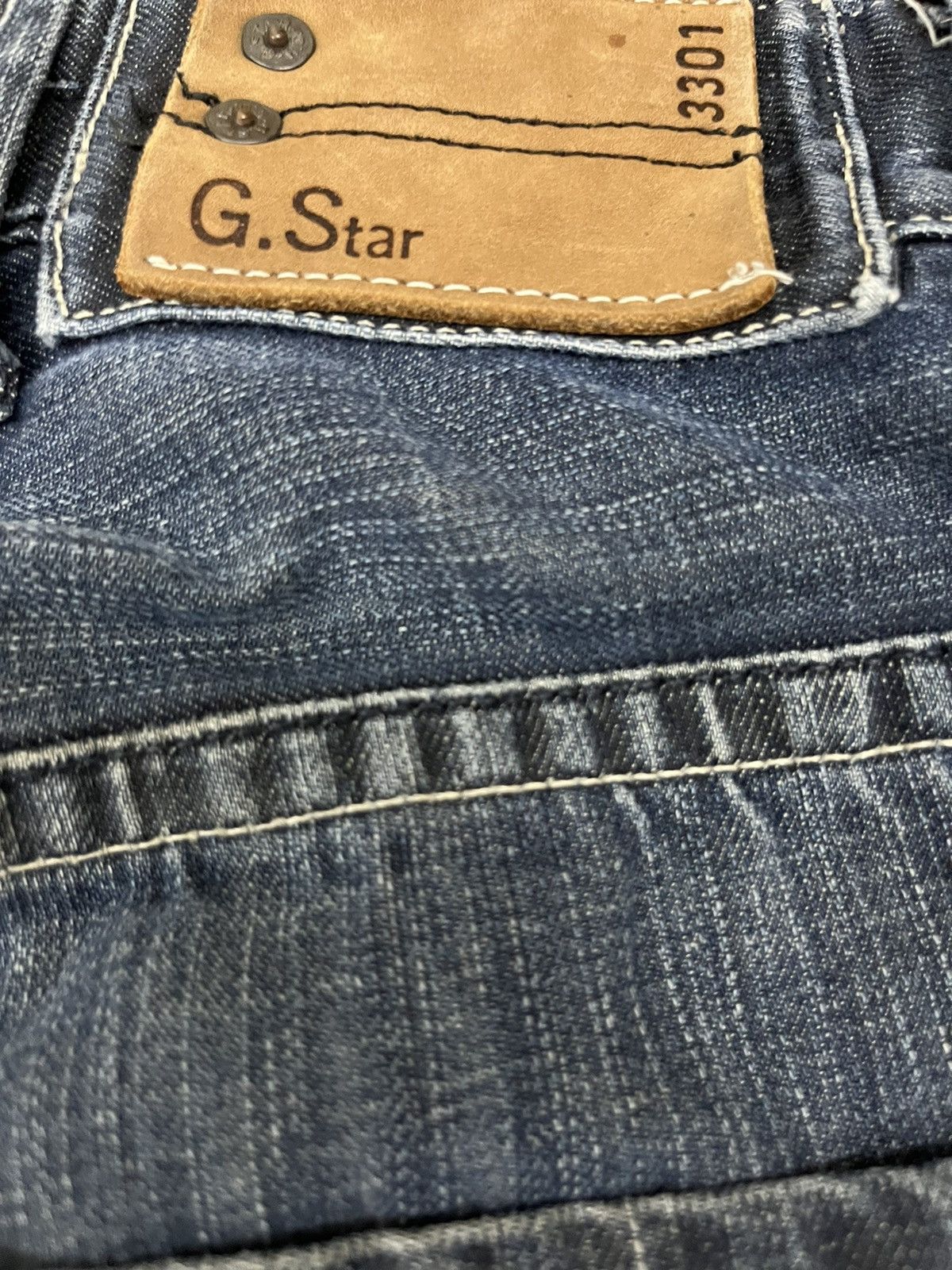 G-Star Distressed G-Star Raw Army Radar Straight Denim Pants Size US 31 - 9 Thumbnail