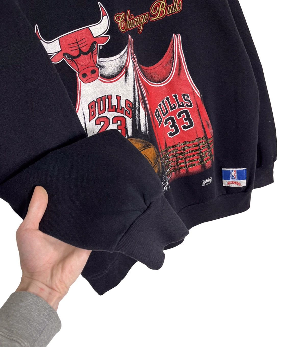 NBA Chicago Bulls NBA Sweatshirt Nutmeg Mens Sz L Size US L / EU 52-54 / 3 - 6 Thumbnail
