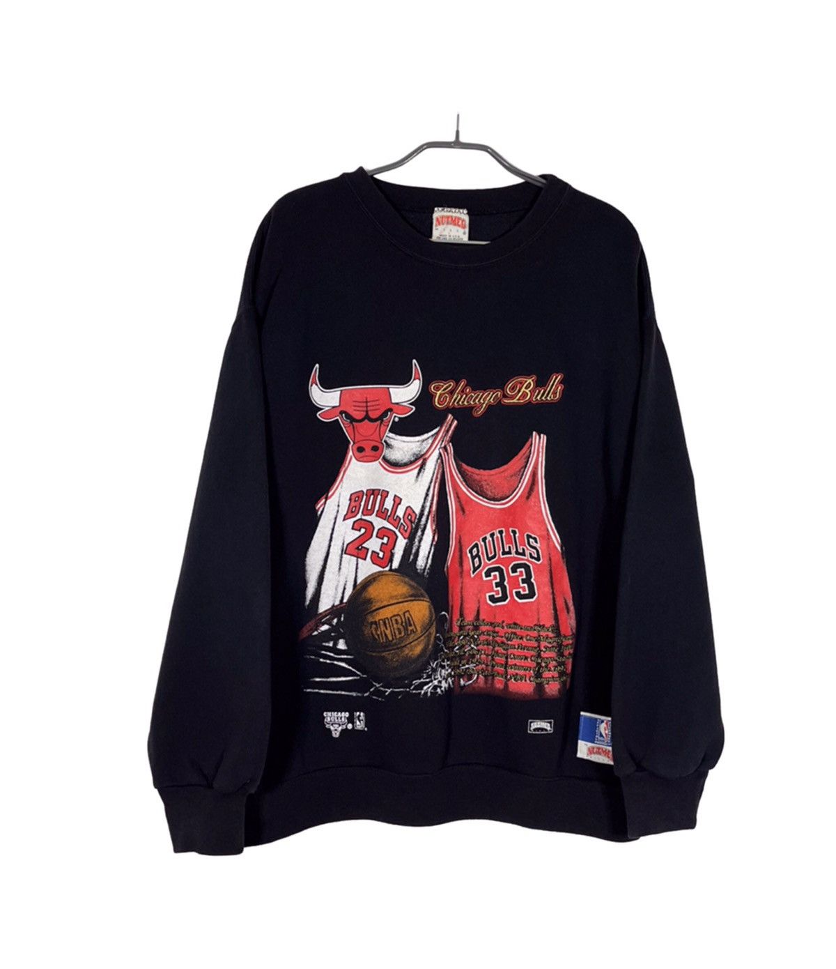 NBA Chicago Bulls NBA Sweatshirt Nutmeg Mens Sz L Size US L / EU 52-54 / 3 - 1 Thumbnail