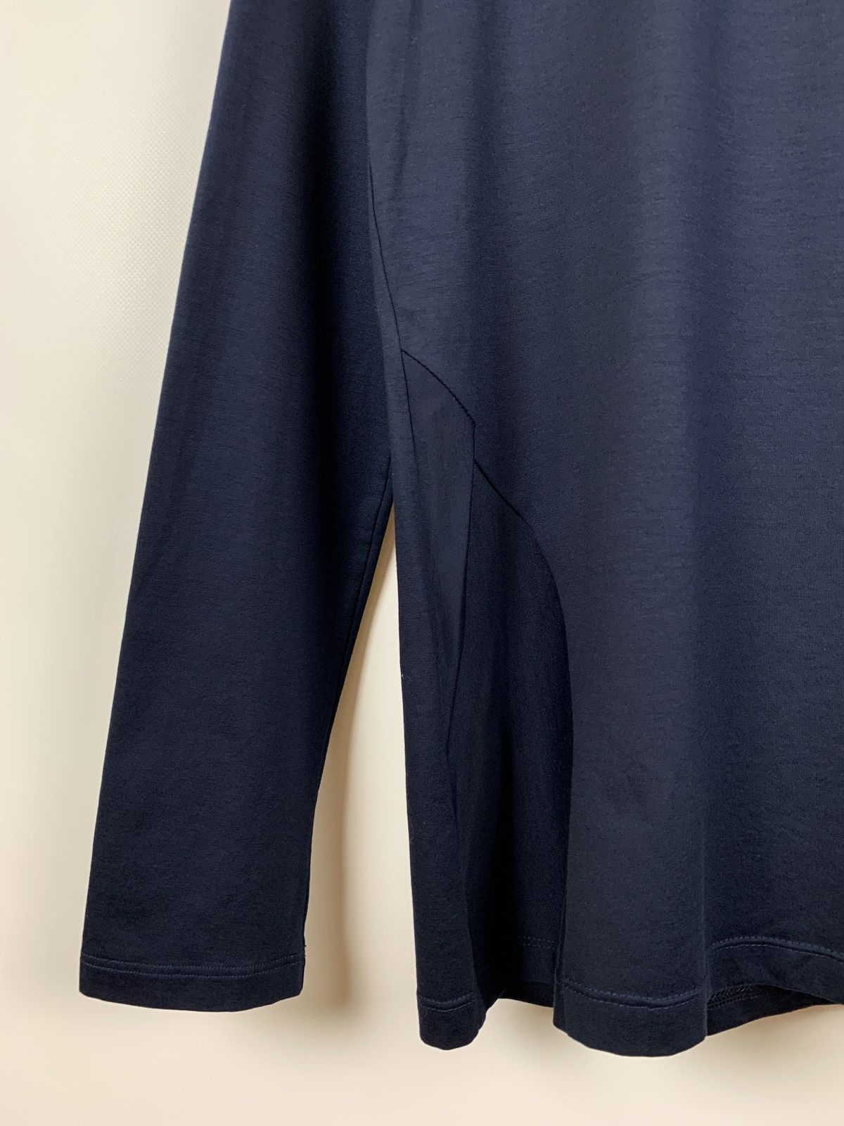 Jil Sander Jil Sander Navy Blue Long Sleeve Shirt Size L / US 10 / IT 46 - 7 Thumbnail