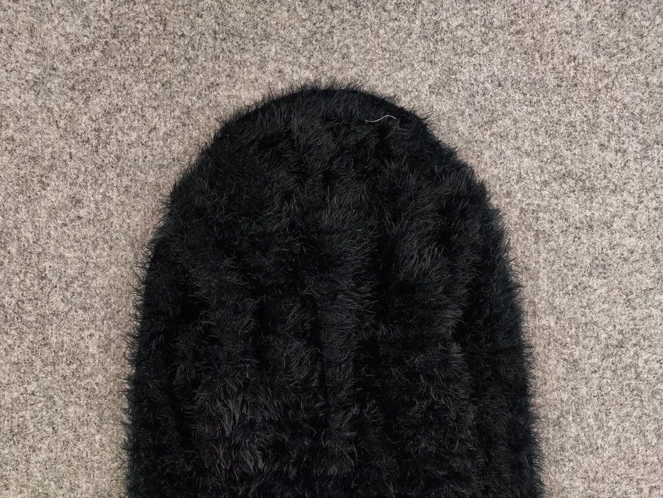 Japanese Brand Vintage 90's Japanese Black Mohair Style Fuzzy Sweater Size US S / EU 44-46 / 1 - 3 Thumbnail