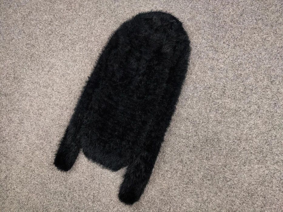 Japanese Brand Vintage 90's Japanese Black Mohair Style Fuzzy Sweater Size US S / EU 44-46 / 1 - 2 Thumbnail