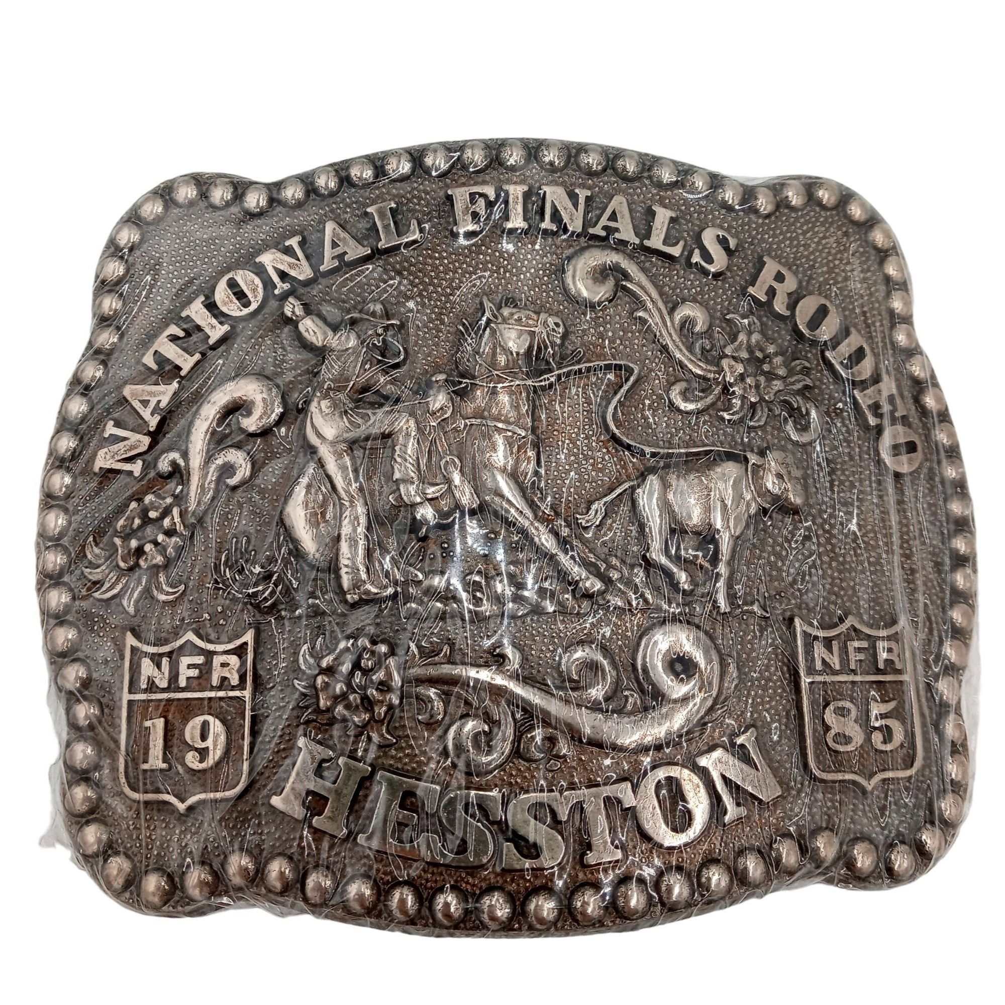Boucle de ceinture de rodéo des finales nationales de Hesston