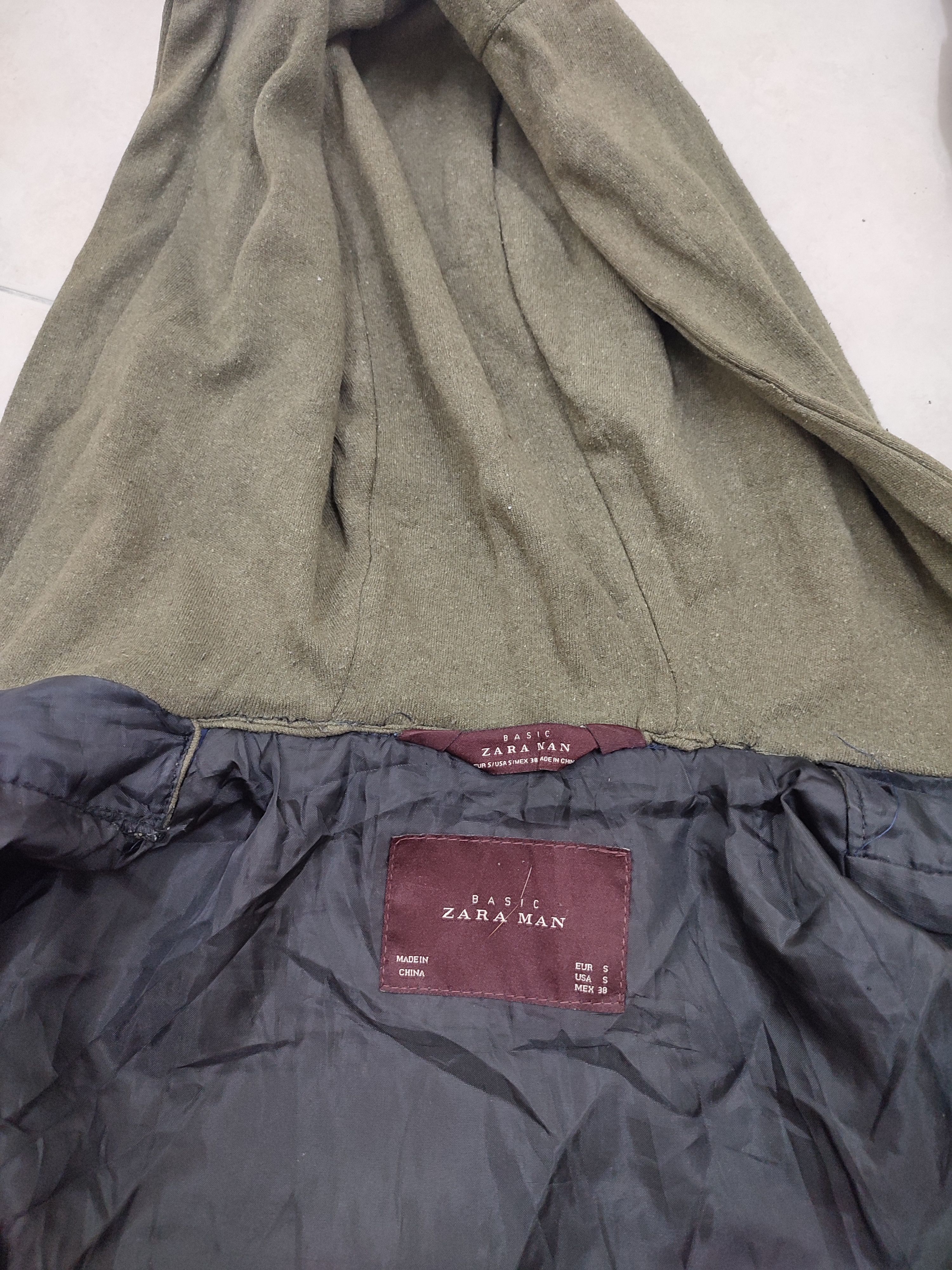 Designer × Zara Zara Bomber Jacket With Hoodie Size US S / EU 44-46 / 1 - 4 Thumbnail