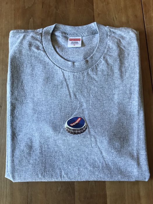 Supreme bottle cap tee online