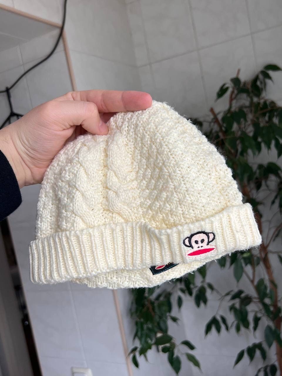 Paul Frank Paul Frank Knit White Knitted 2005/2006 Beanie Hat Vintage Size ONE SIZE - 2 Thumbnail
