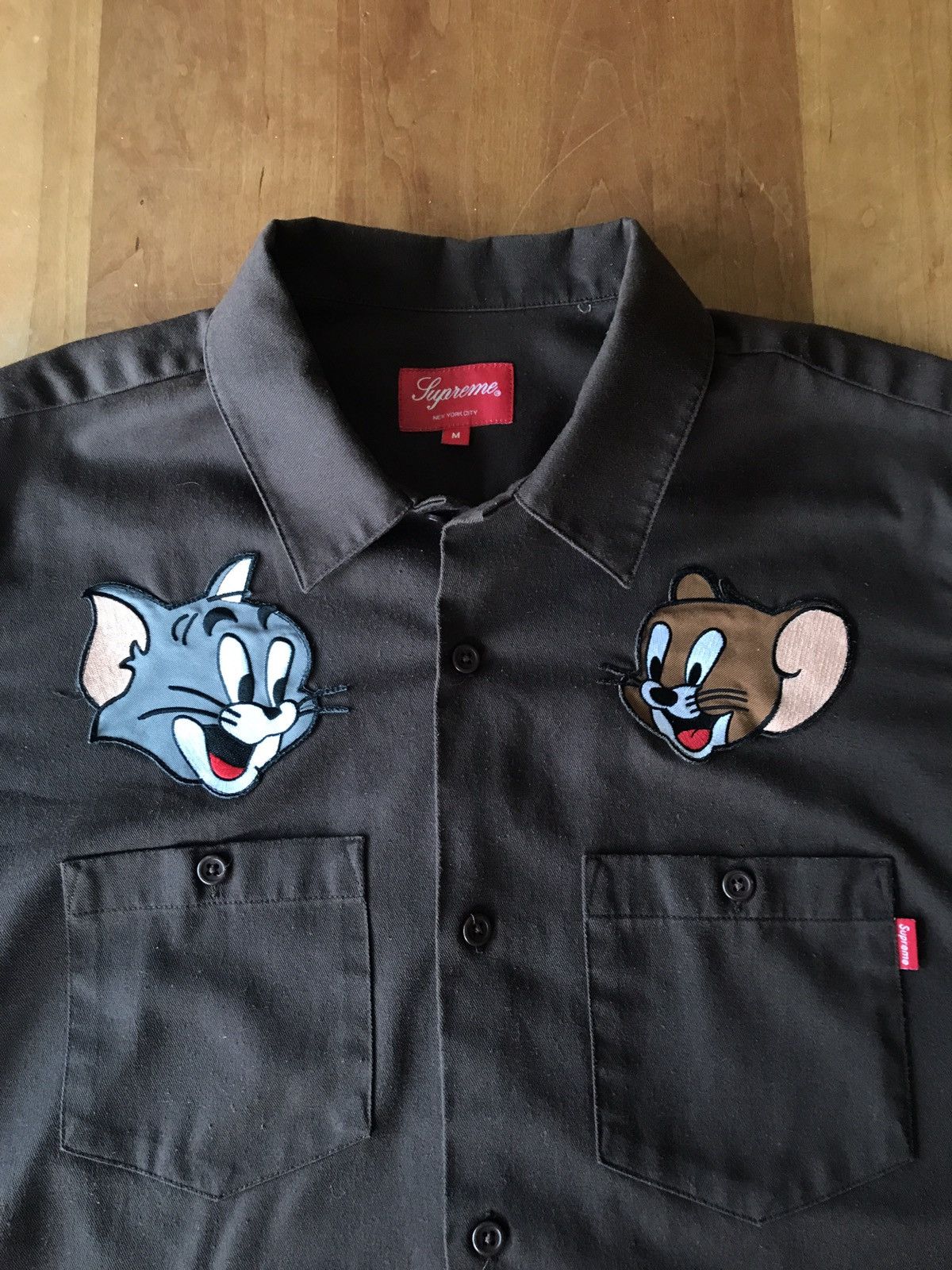 Supreme Tom & Jerry© S S Work Shirt (FW16)