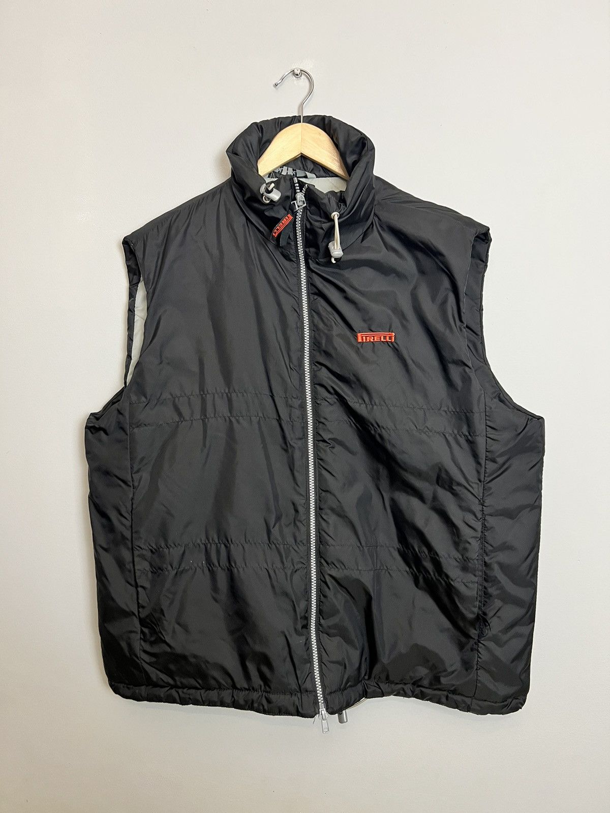 Pirelli Vintage Og Pirelli Logo Vest XL Hype Racing Rare Zip Size US XL / EU 56 / 4 - 1 Thumbnail