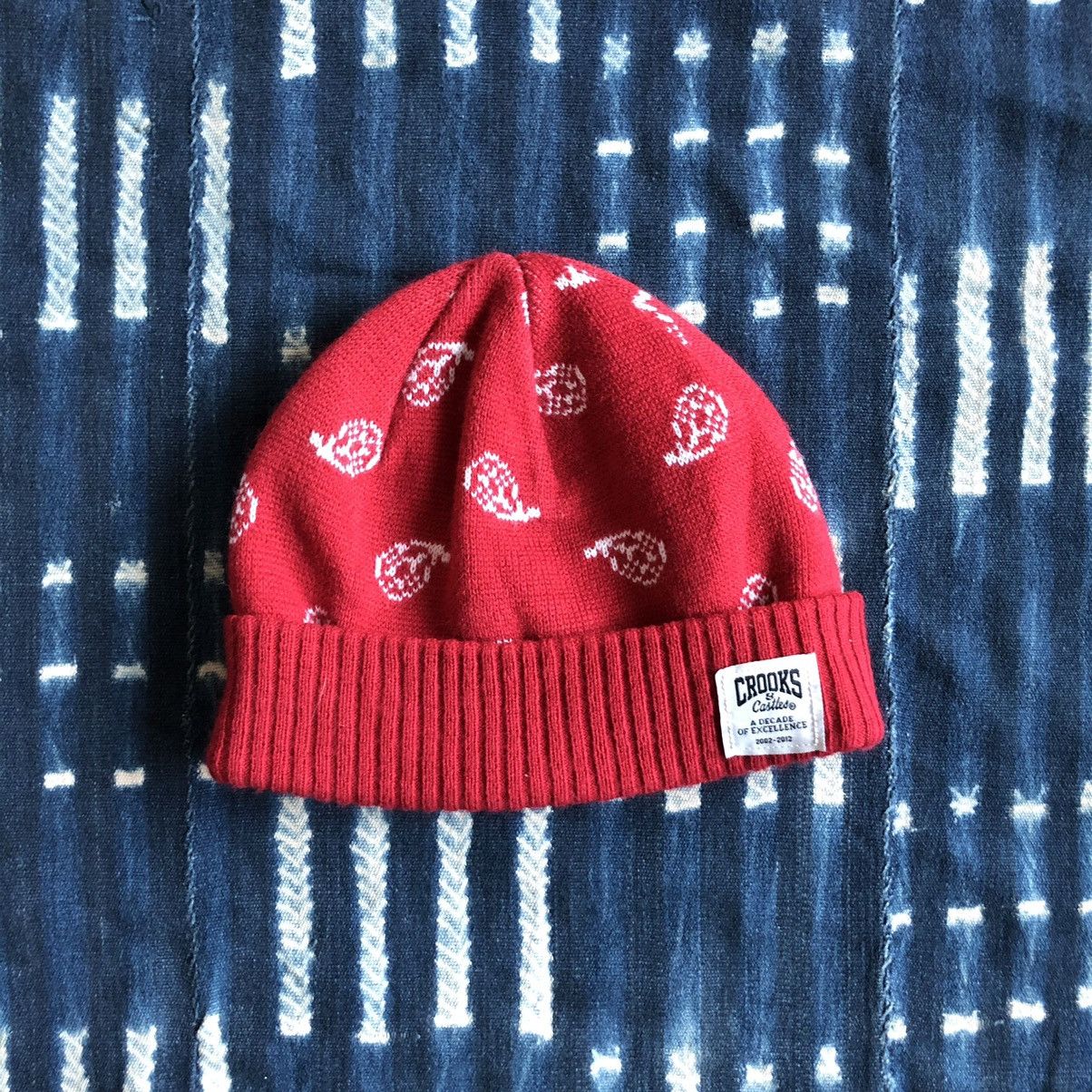 Vintage Vintage Jacquard Beanie Supreme Size ONE SIZE - 4 Thumbnail