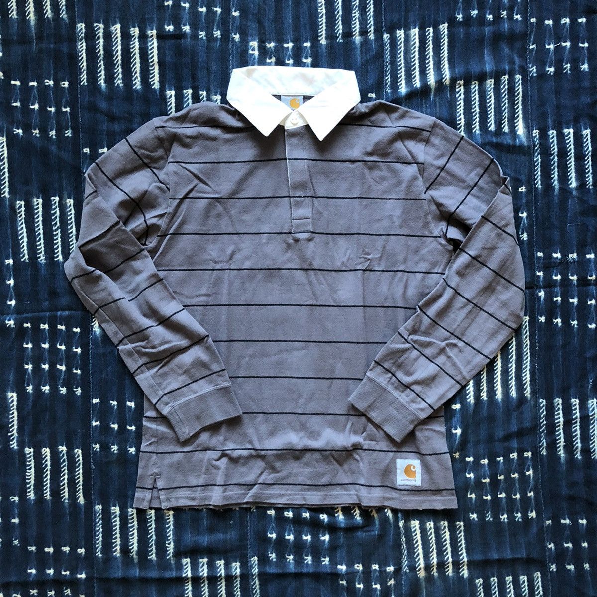 Carhartt Carhartt Workwear Polo Tee – Vintage 90s Size US M / EU 48-50 / 2 - 1 Thumbnail