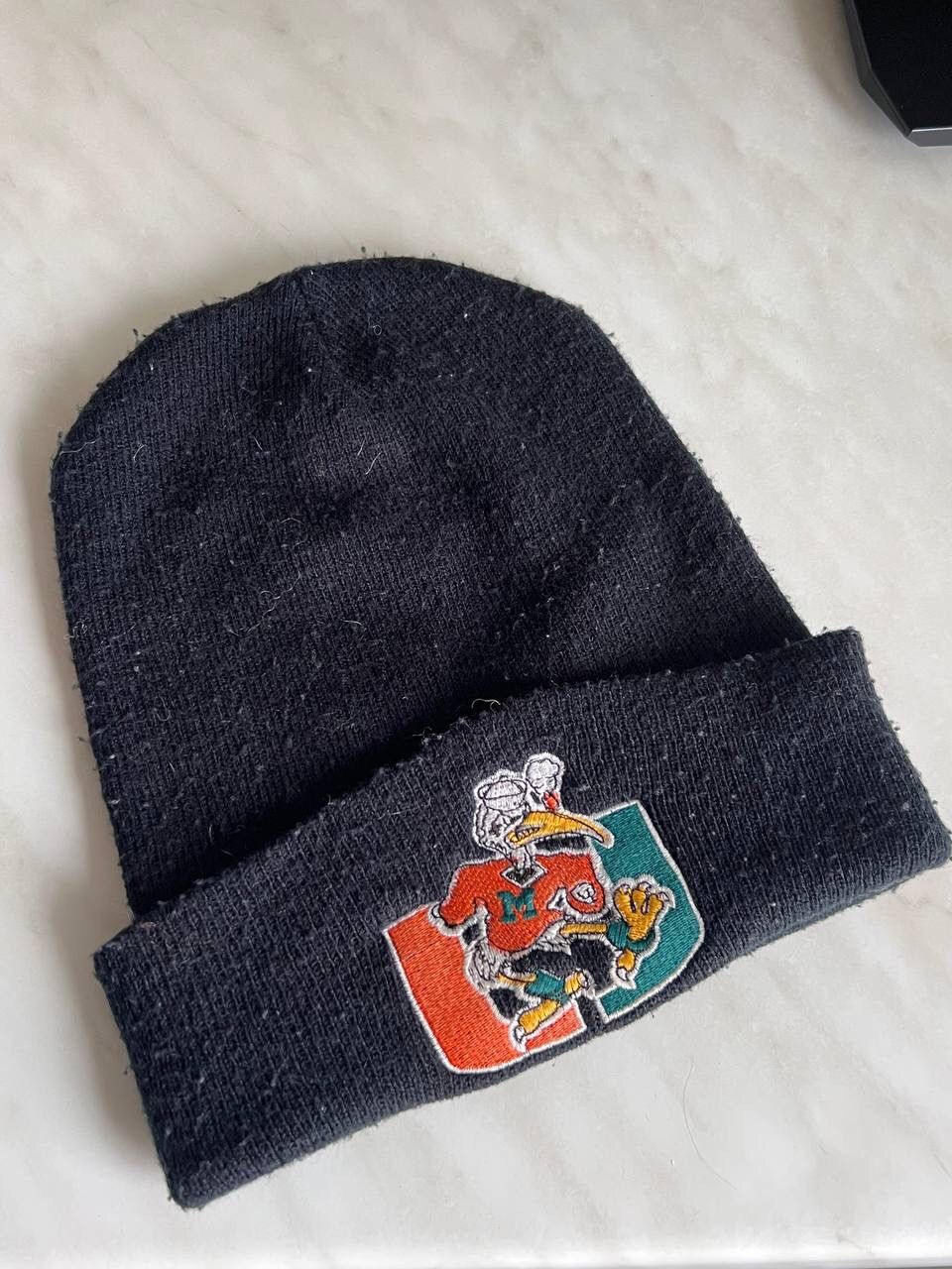Made In Korea Vintage ‘98 Miami Hurricanes Beanie Hat