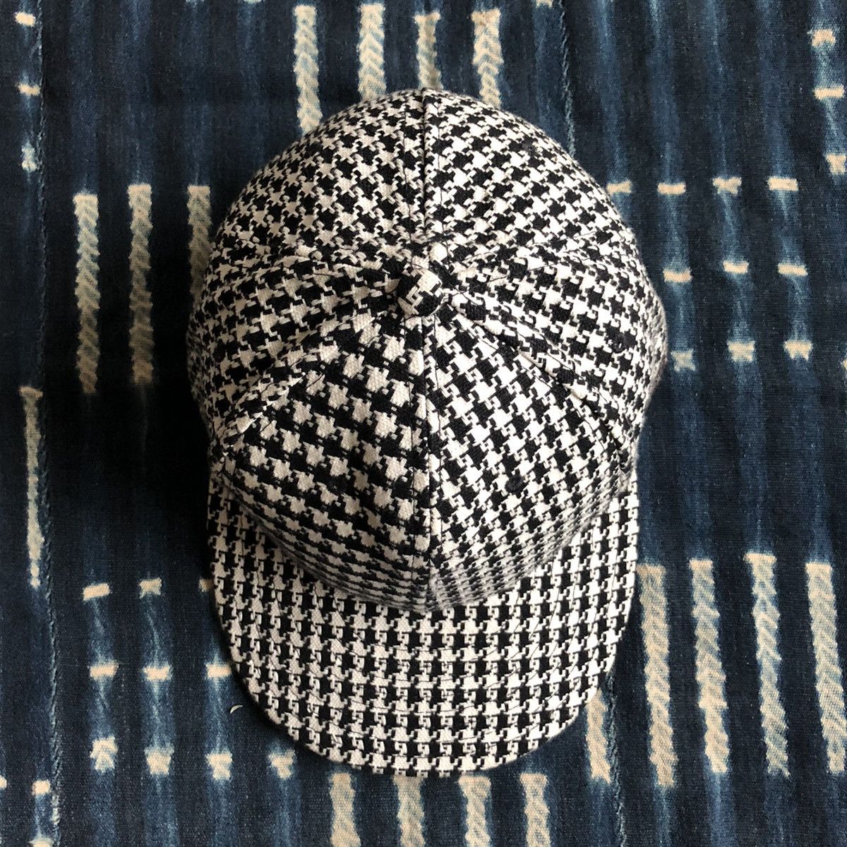 Japanese Brand GRN Apple Tree Hound Check Cap 5/8 7 Size ONE SIZE - 3 Thumbnail