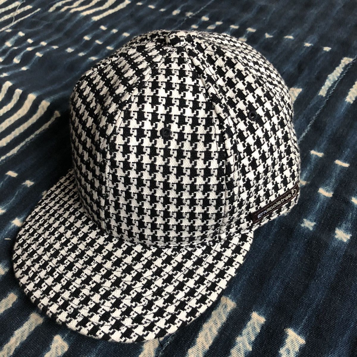 Japanese Brand GRN Apple Tree Hound Check Cap 5/8 7 Size ONE SIZE - 2 Thumbnail